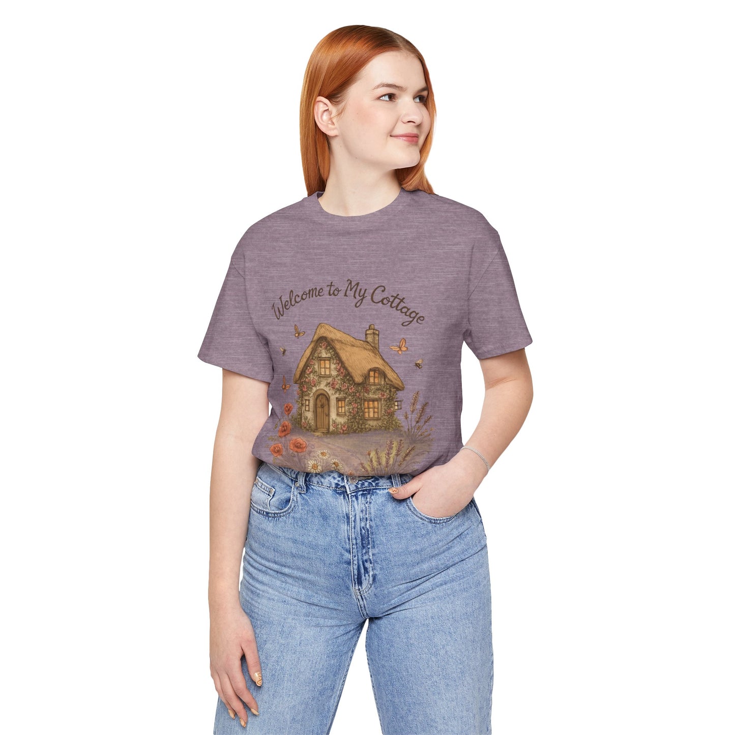 Cottage Tee - Relaxing English Countryside Short Sleeve Shirt