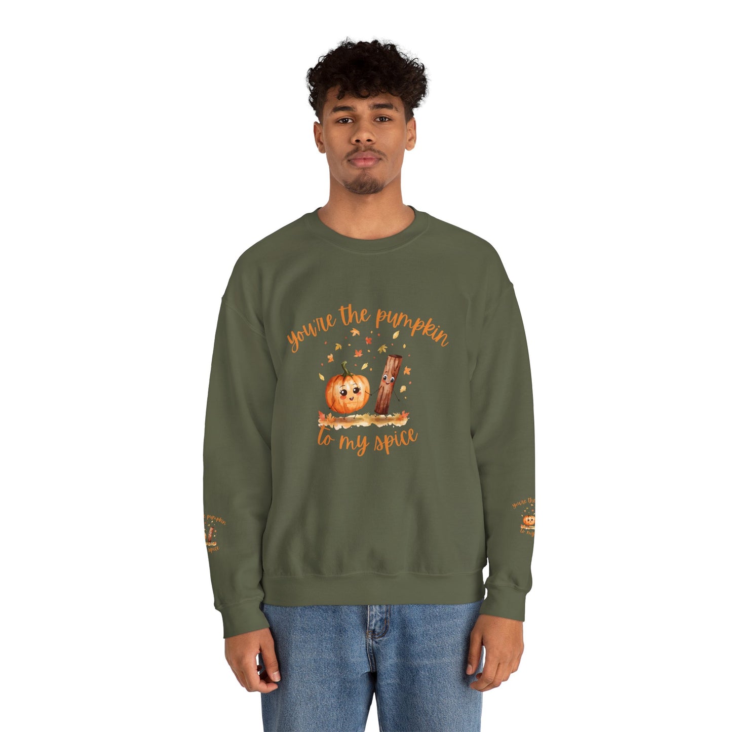 Pumpkin Spice Sweatshirt - Cozy Fall Crewneck for Halloween, Autumn Fashion, Gifts for Her, Couples Matching Outfits, Seasonal Style
