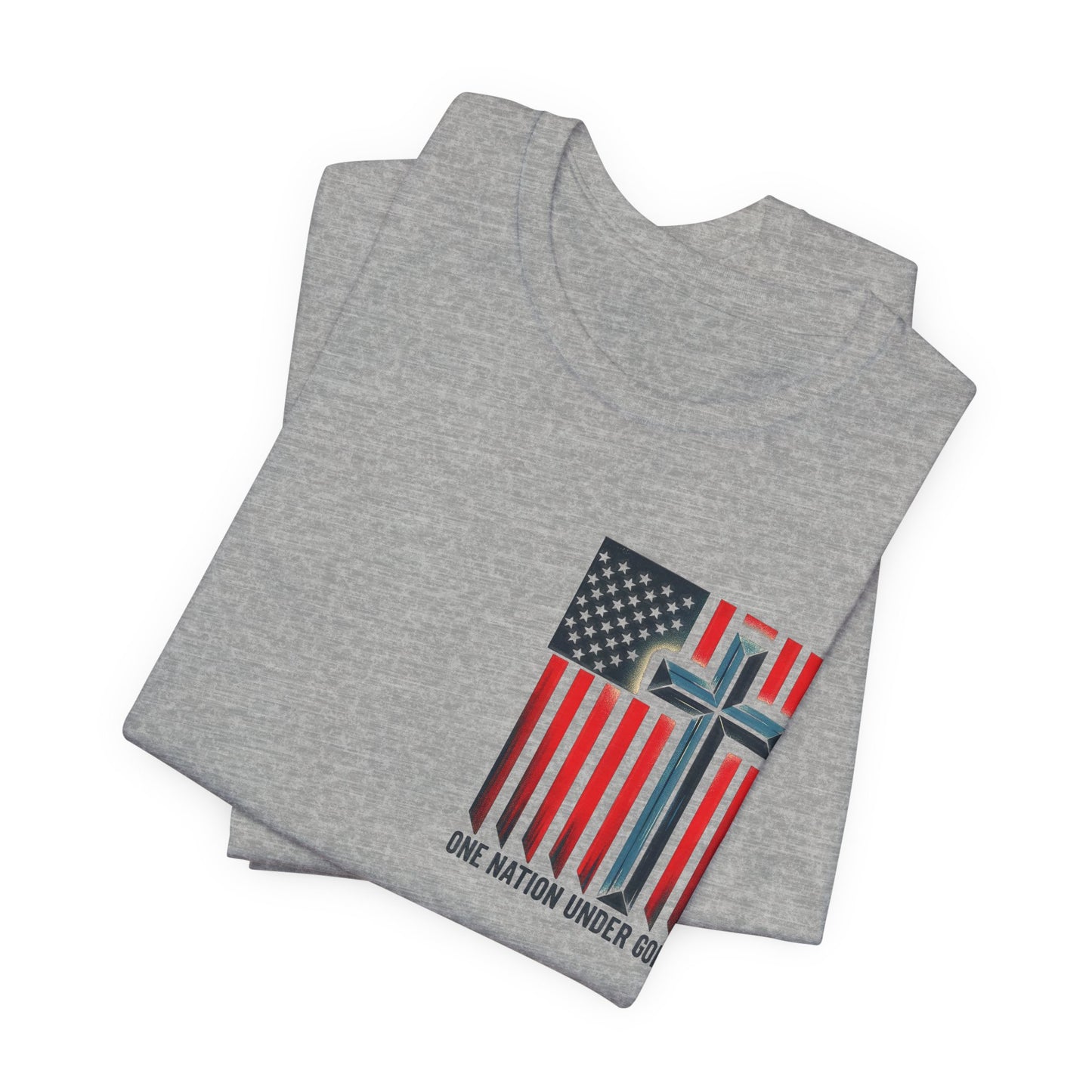 One Nation Under God Flag T-Shirt