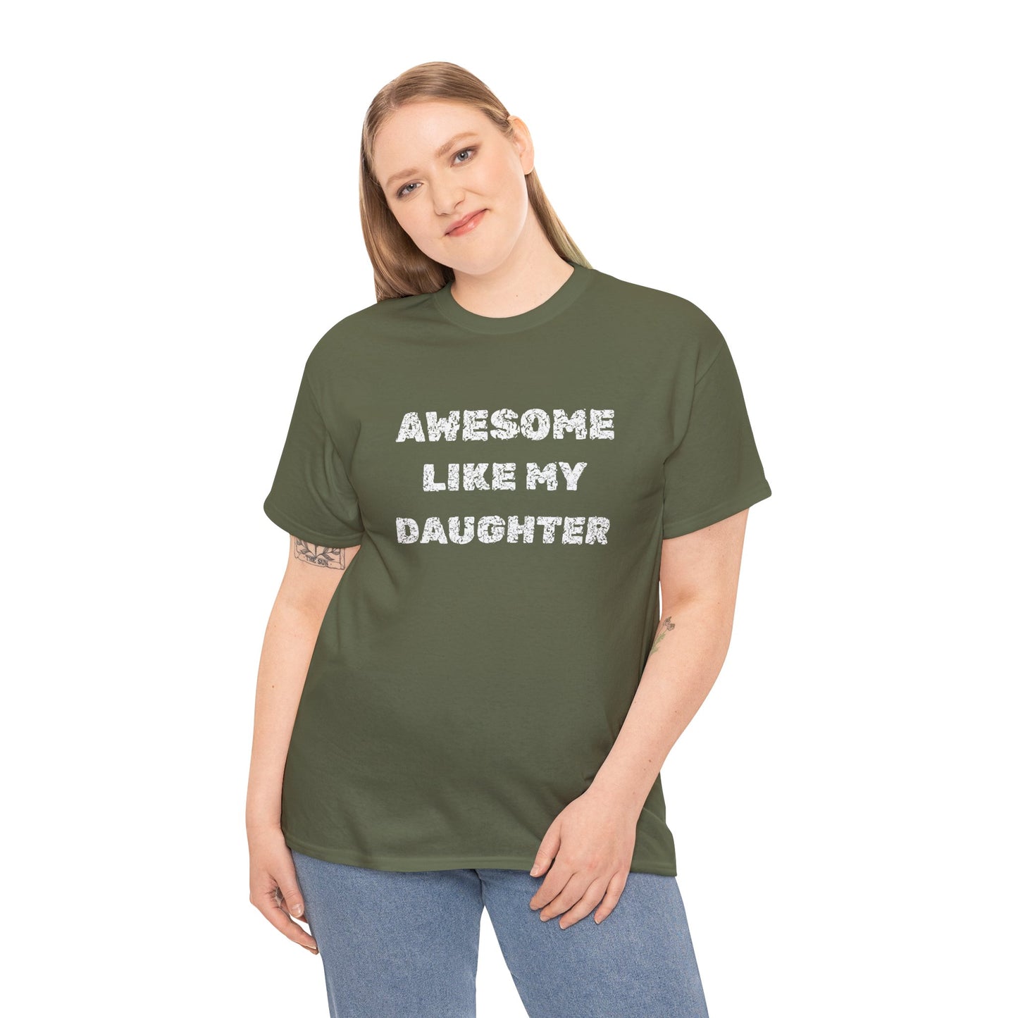 Awesome Like My Daughter T-Shirt, Proud Parent Tee