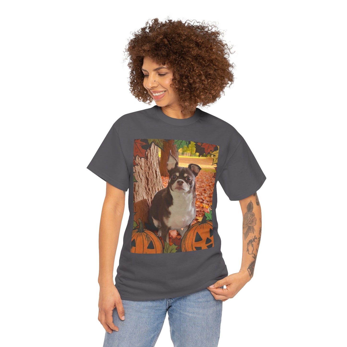 Fall Dog Unisex Tee, Dog Lovers Fall Shirt