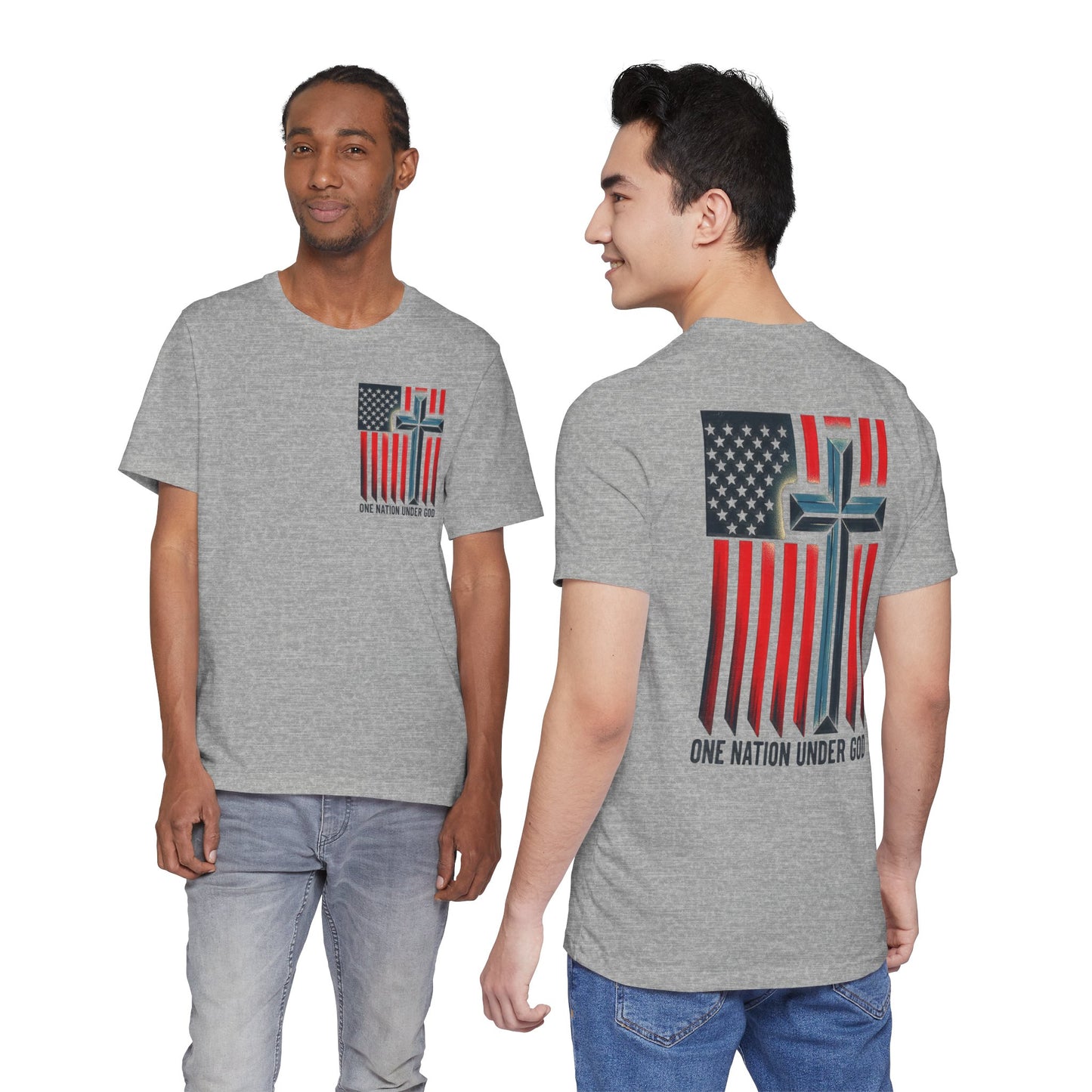 One Nation Under God Flag T-Shirt