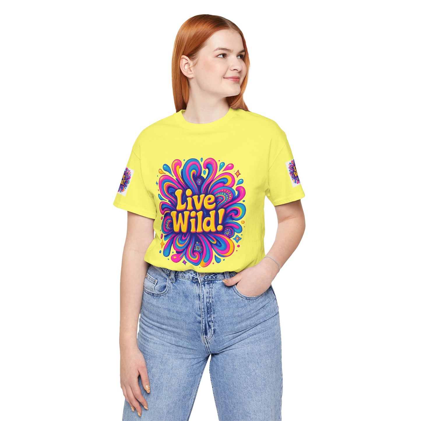Live Wild Tee - Unisex Jersey Short Sleeve