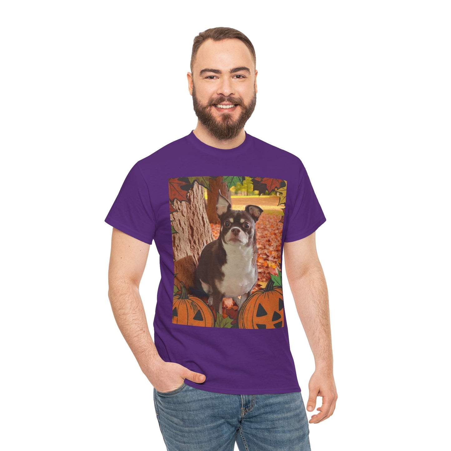 Fall Dog Unisex Tee, Dog Lovers Fall Shirt