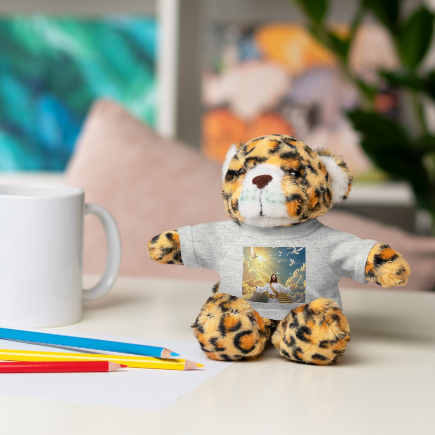 Cute Stuffed Animals with Custom Tee