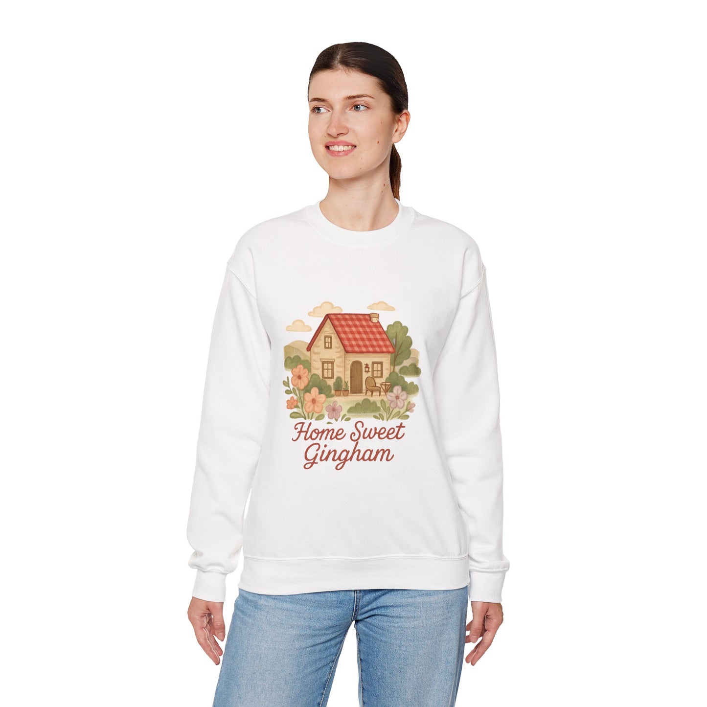 English Cottage Crewneck Sweatshirt
