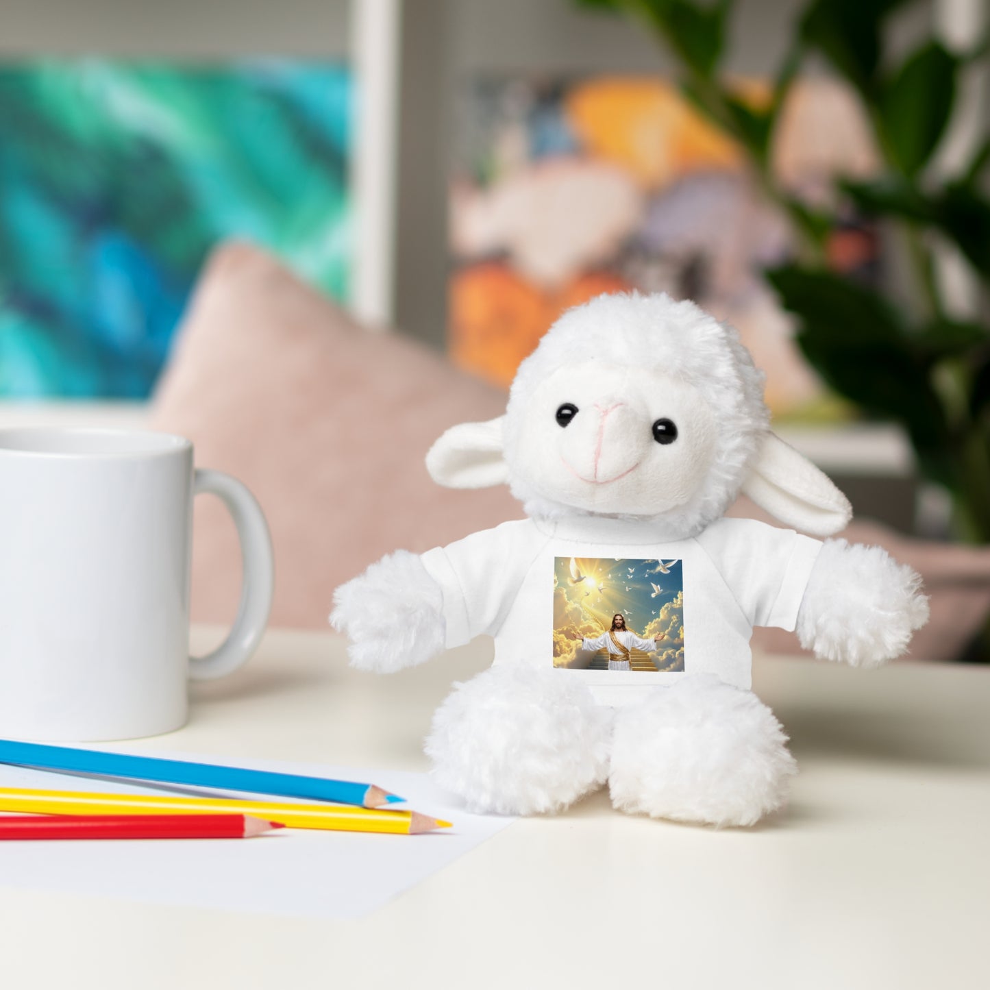 Cute Stuffed Animals with Custom Tee
