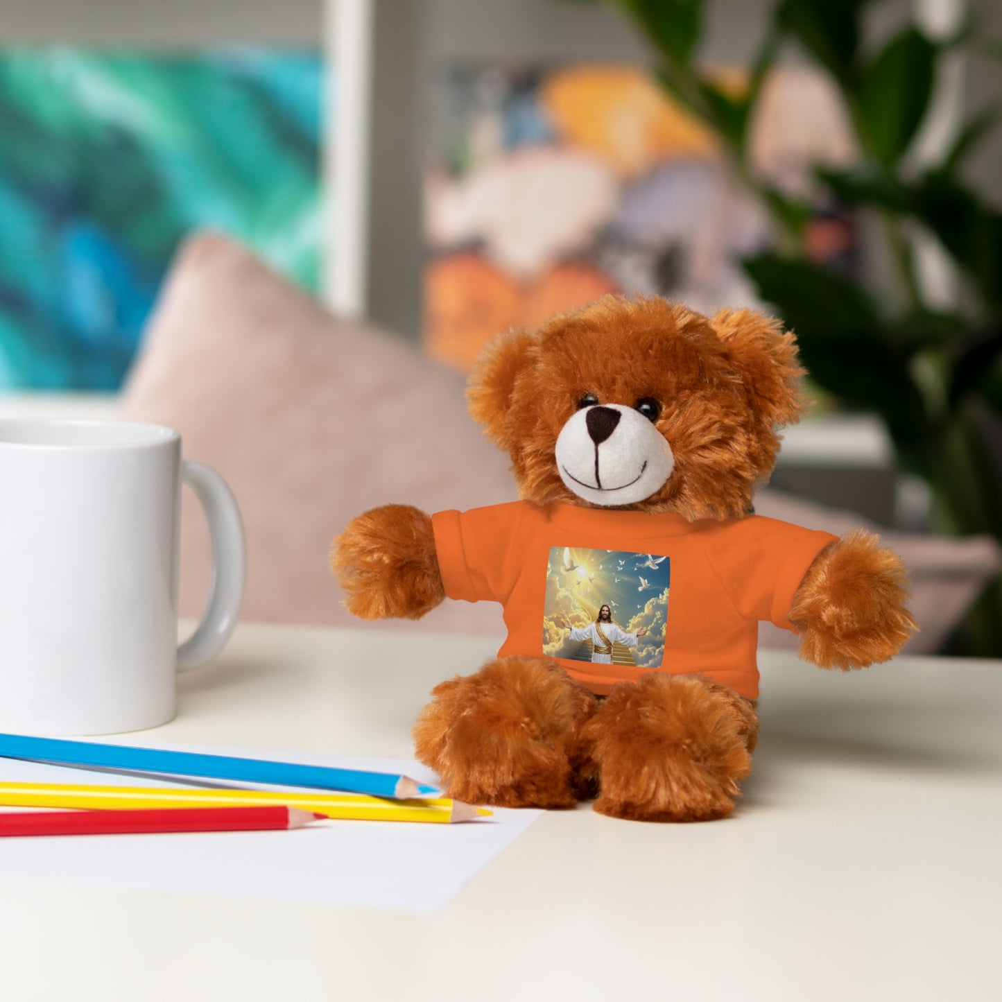 Cute Stuffed Animals with Custom Tee