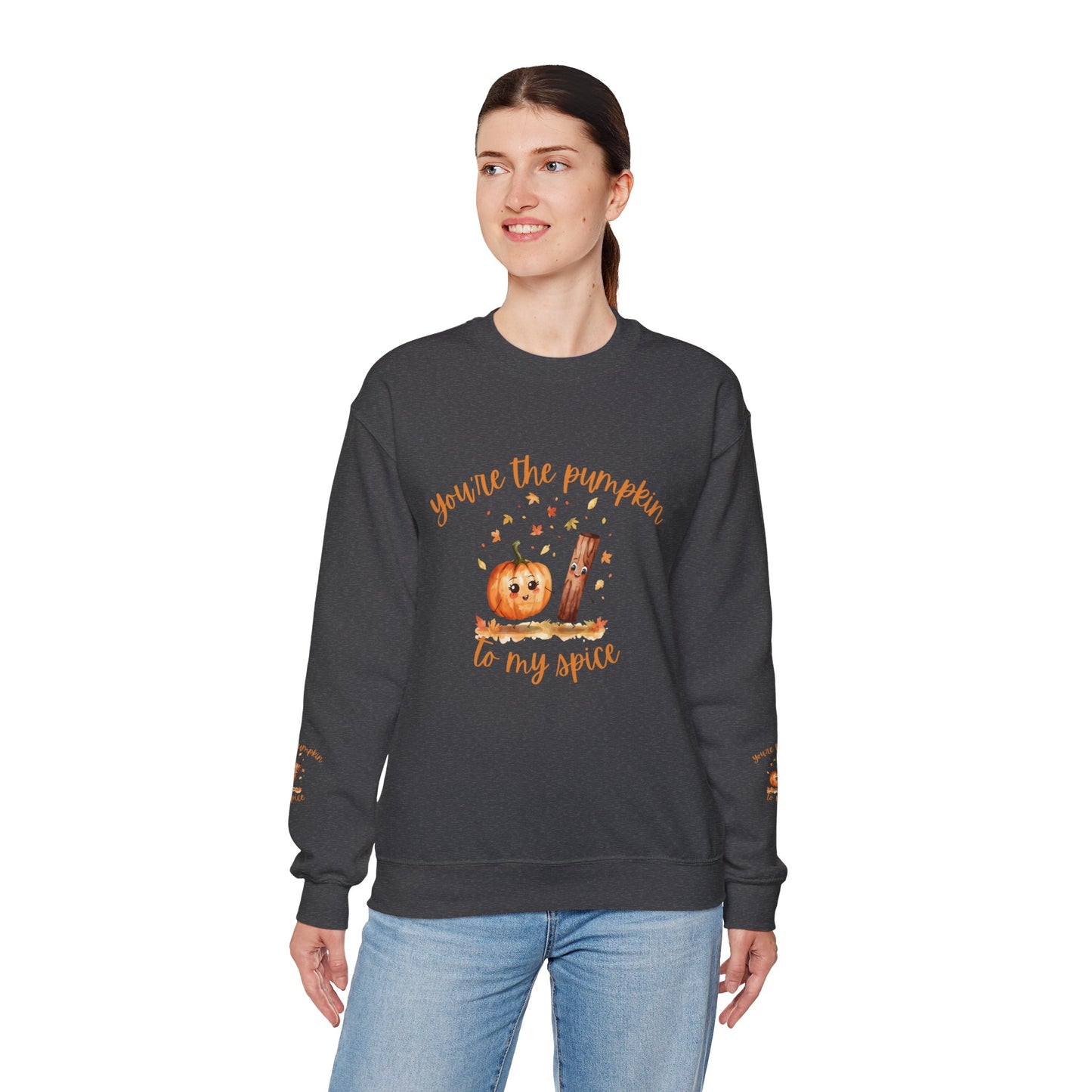Pumpkin Spice Sweatshirt - Cozy Fall Crewneck for Halloween, Autumn Fashion, Gifts for Her, Couples Matching Outfits, Seasonal Style