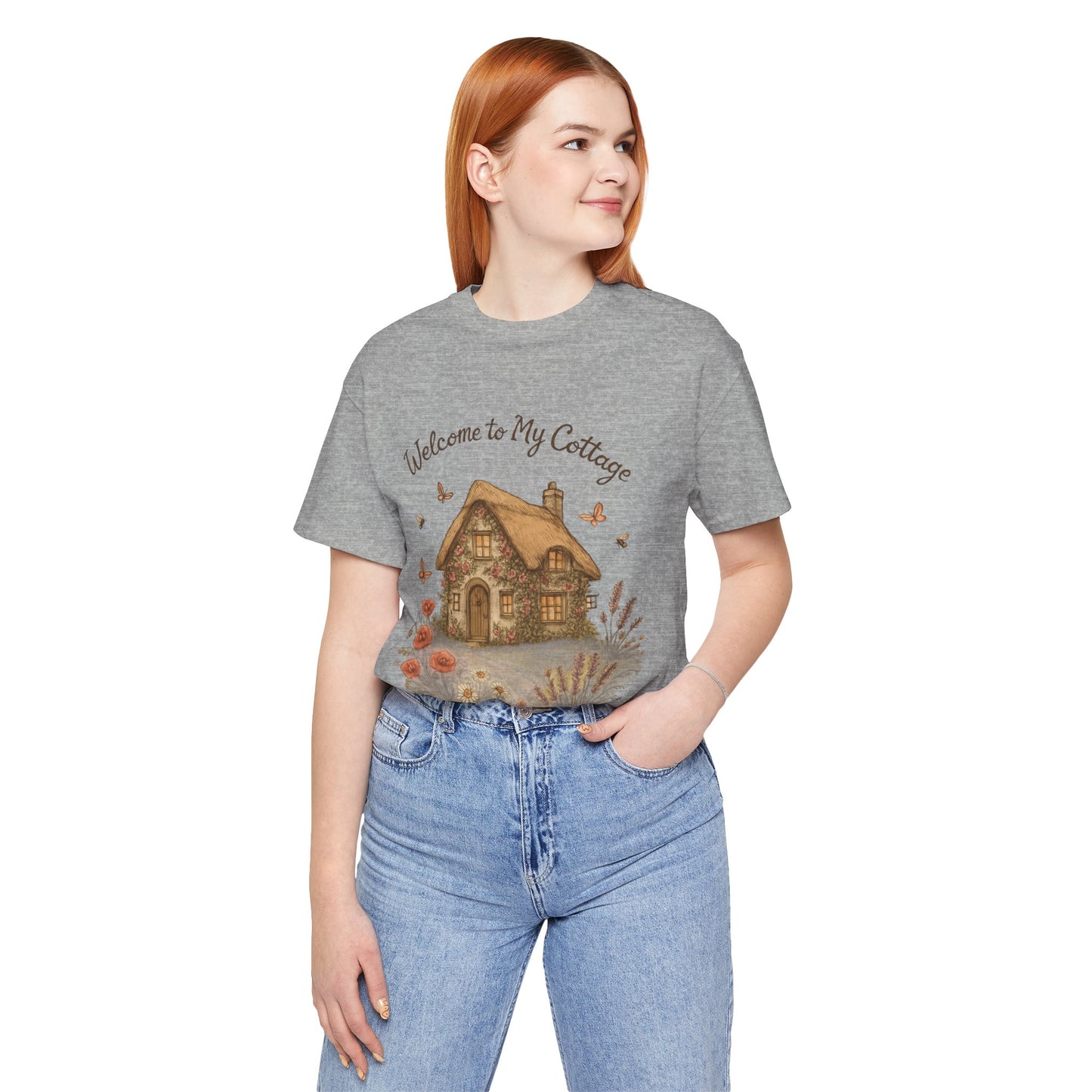 Cottage Tee - Relaxing English Countryside Short Sleeve Shirt