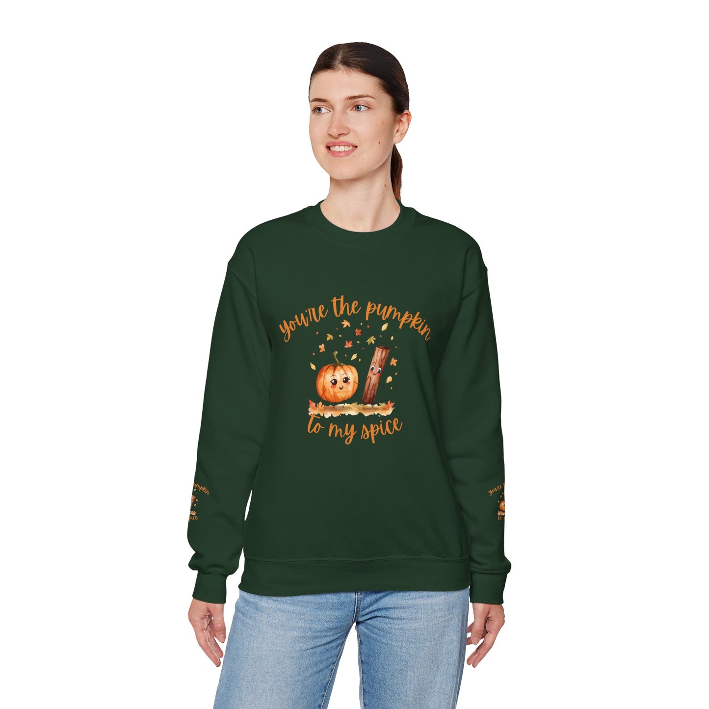 Pumpkin Spice Sweatshirt - Cozy Fall Crewneck for Halloween, Autumn Fashion, Gifts for Her, Couples Matching Outfits, Seasonal Style