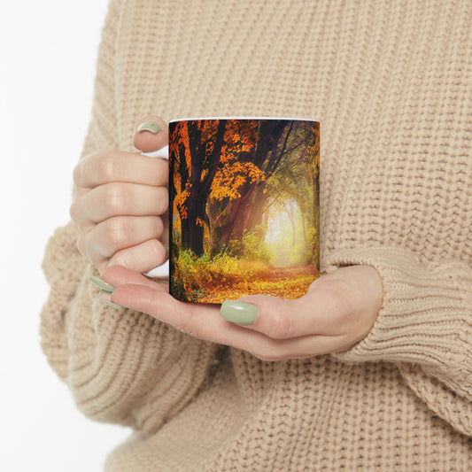 Autumn Forest Ceramic Mug