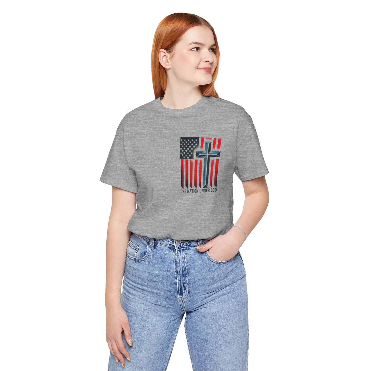One Nation Under God Flag T-Shirt