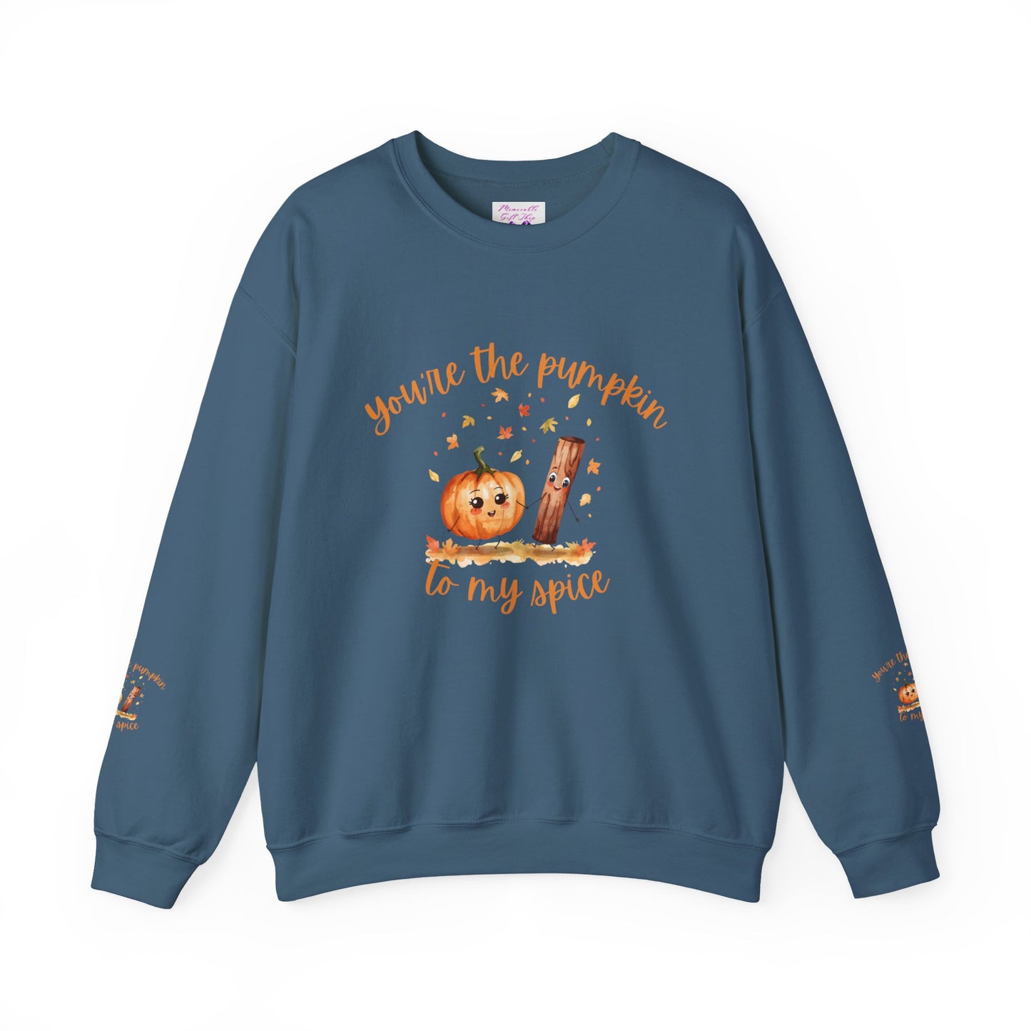 Pumpkin Spice Sweatshirt - Cozy Fall Crewneck for Halloween, Autumn Fashion, Gifts for Her, Couples Matching Outfits, Seasonal Style