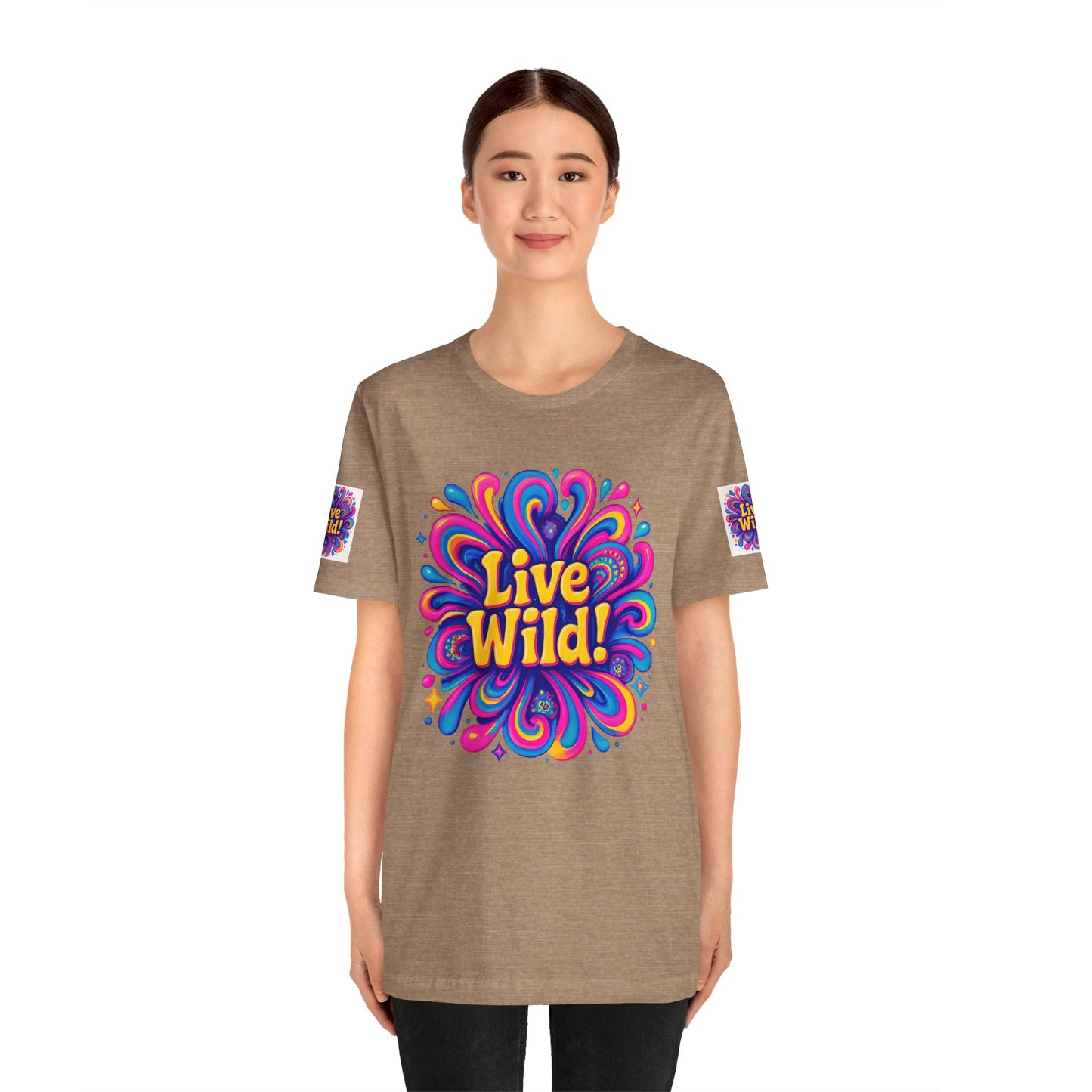 Live Wild Tee - Unisex Jersey Short Sleeve