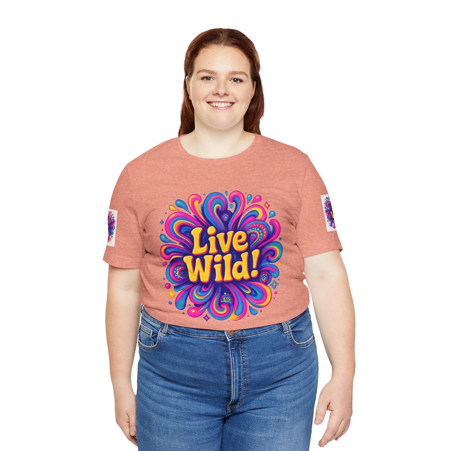 Live Wild Tee - Unisex Jersey Short Sleeve