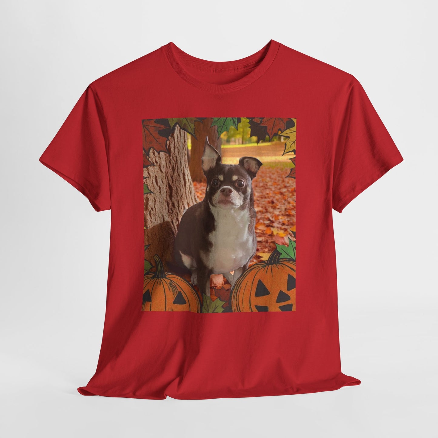 Fall Dog Unisex Tee, Dog Lovers Fall Shirt