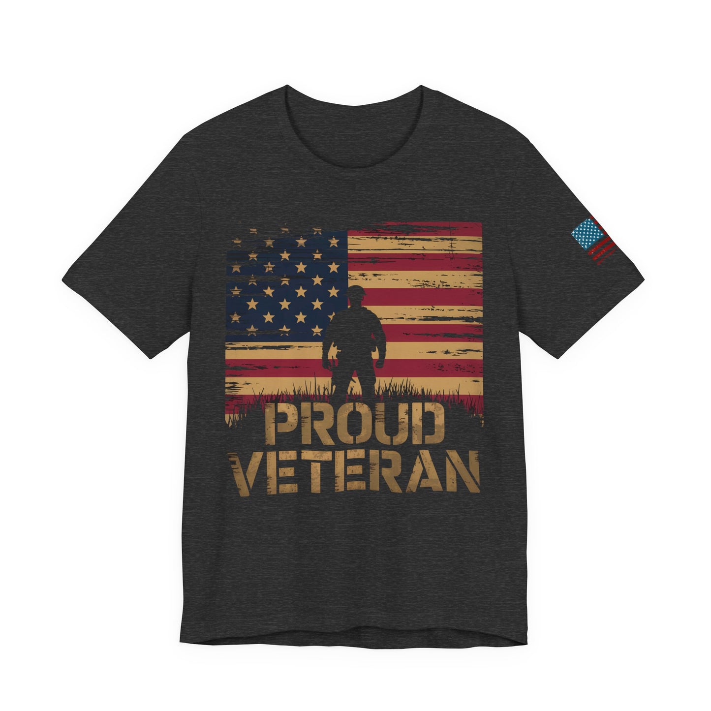 American Veteran T-Shirt — Patriotic Military Tribute Tee