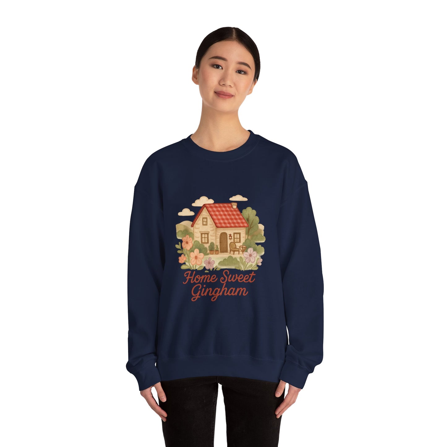 English Cottage Crewneck Sweatshirt