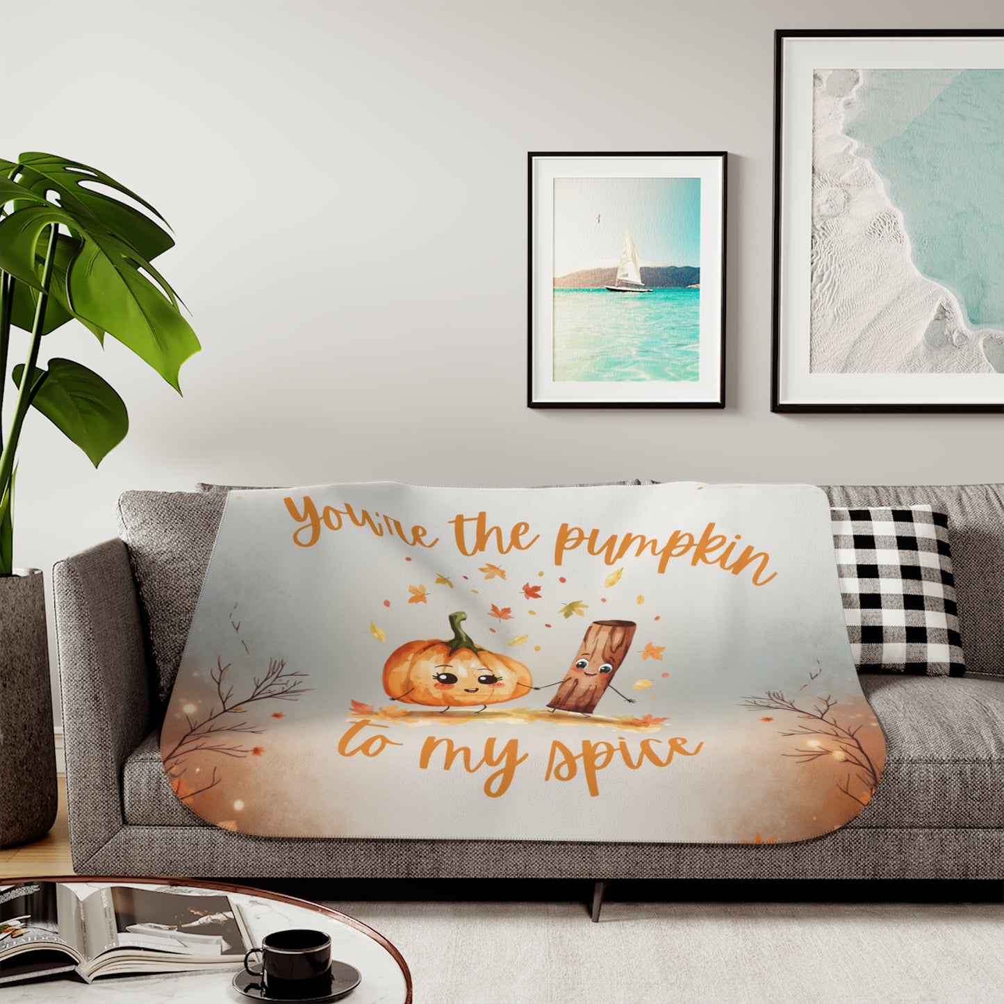 Couple Sherpa Blanket