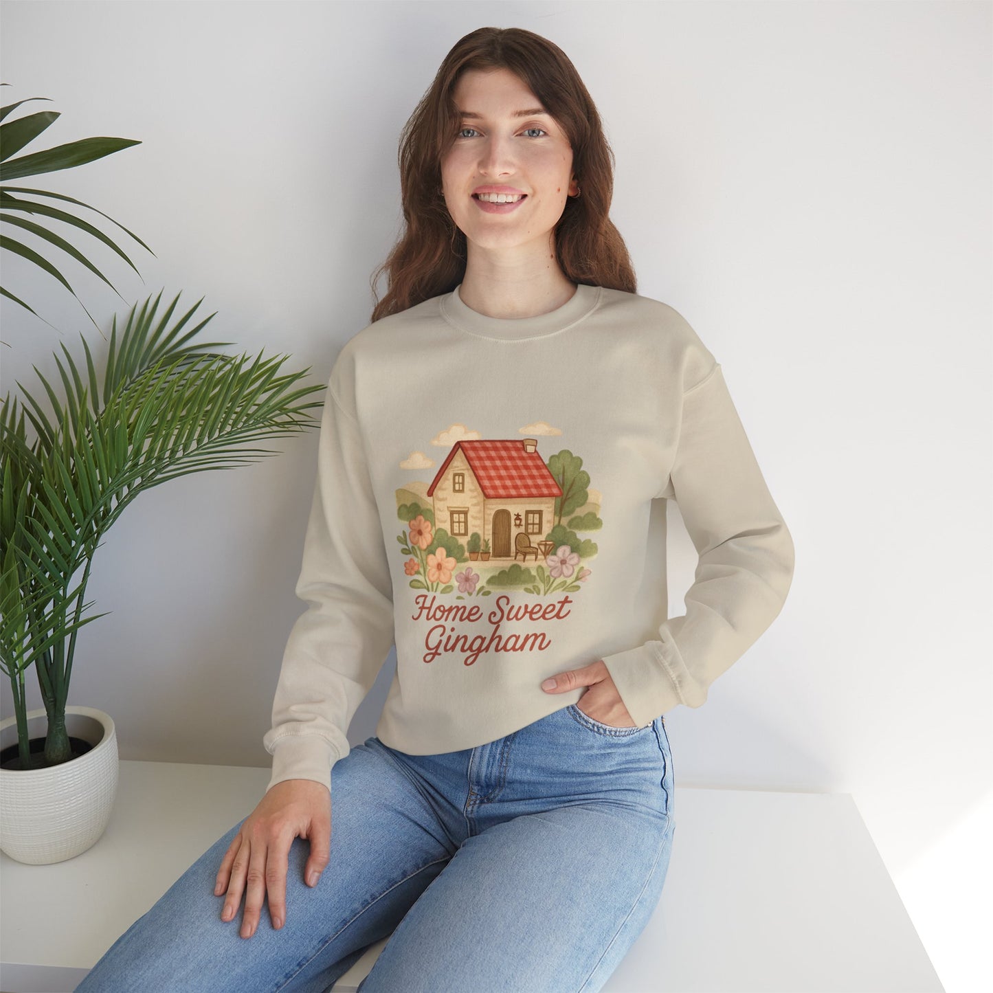 English Cottage Crewneck Sweatshirt