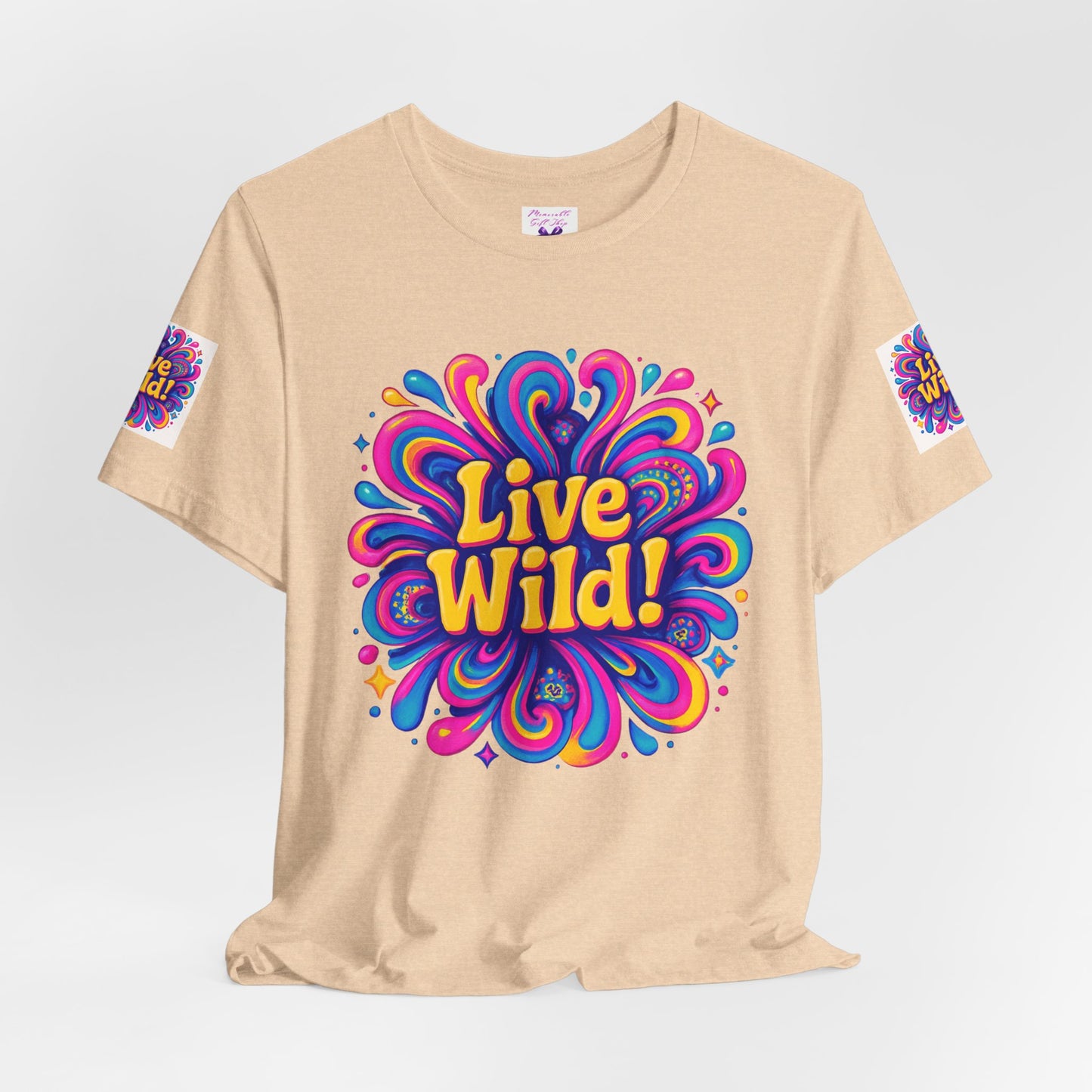 Live Wild Tee - Unisex Jersey Short Sleeve