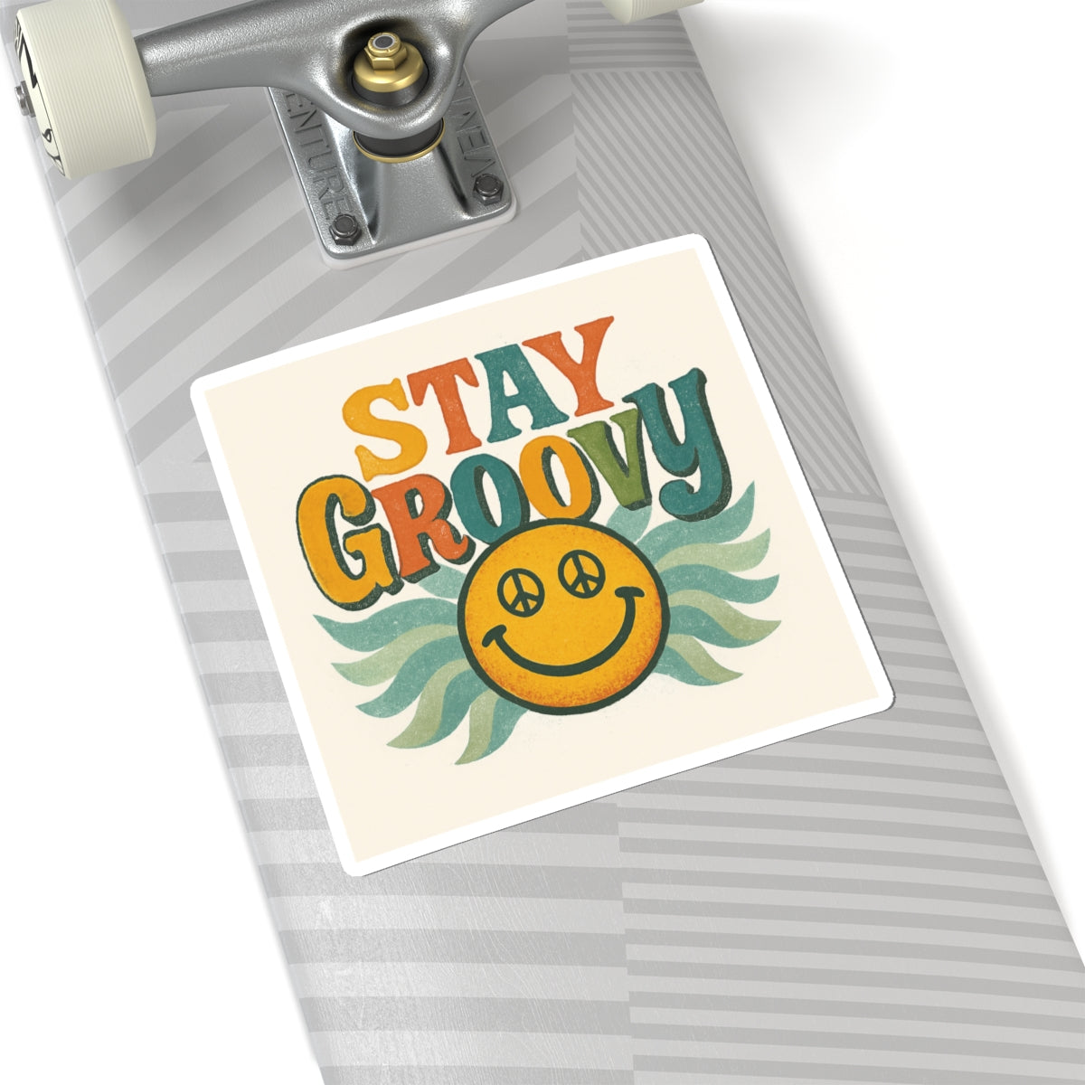 Groovy Peace Sign Stickers