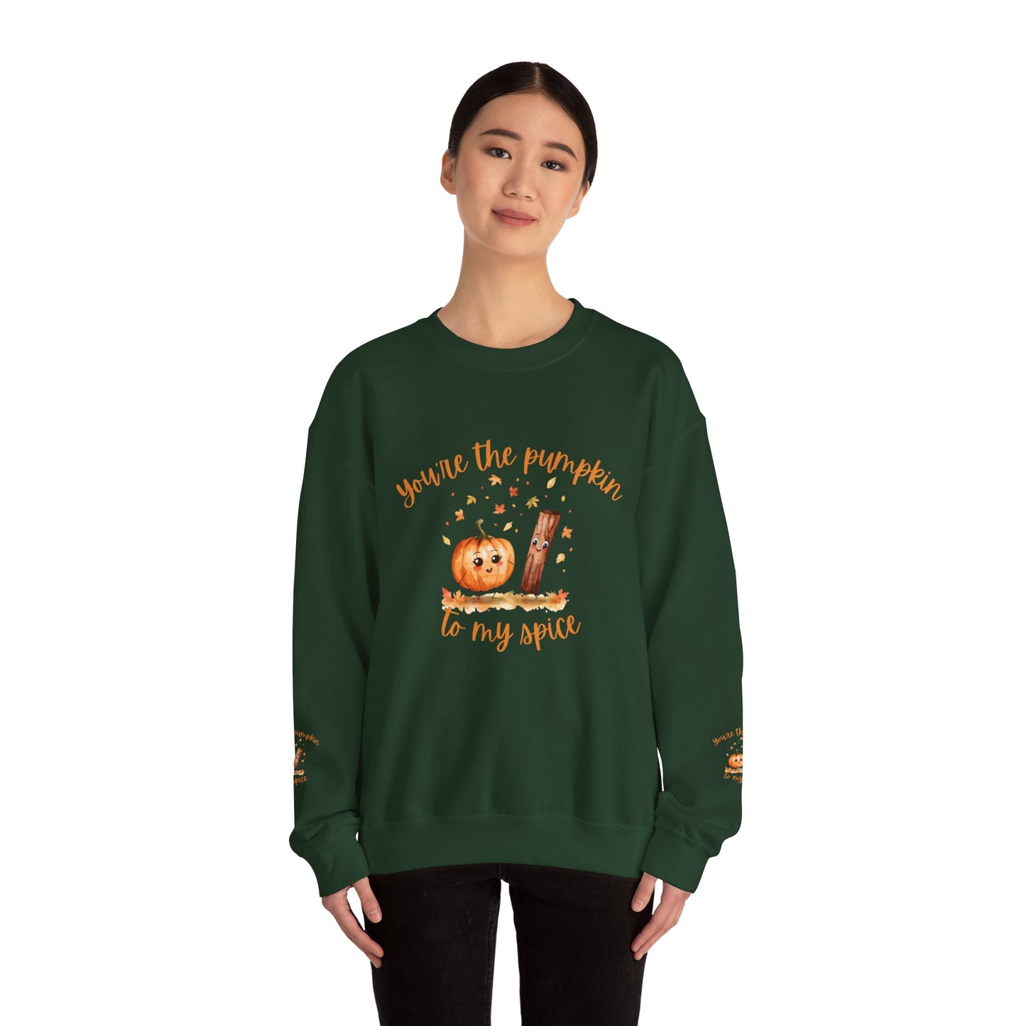 Pumpkin Spice Sweatshirt - Cozy Fall Crewneck for Halloween, Autumn Fashion, Gifts for Her, Couples Matching Outfits, Seasonal Style