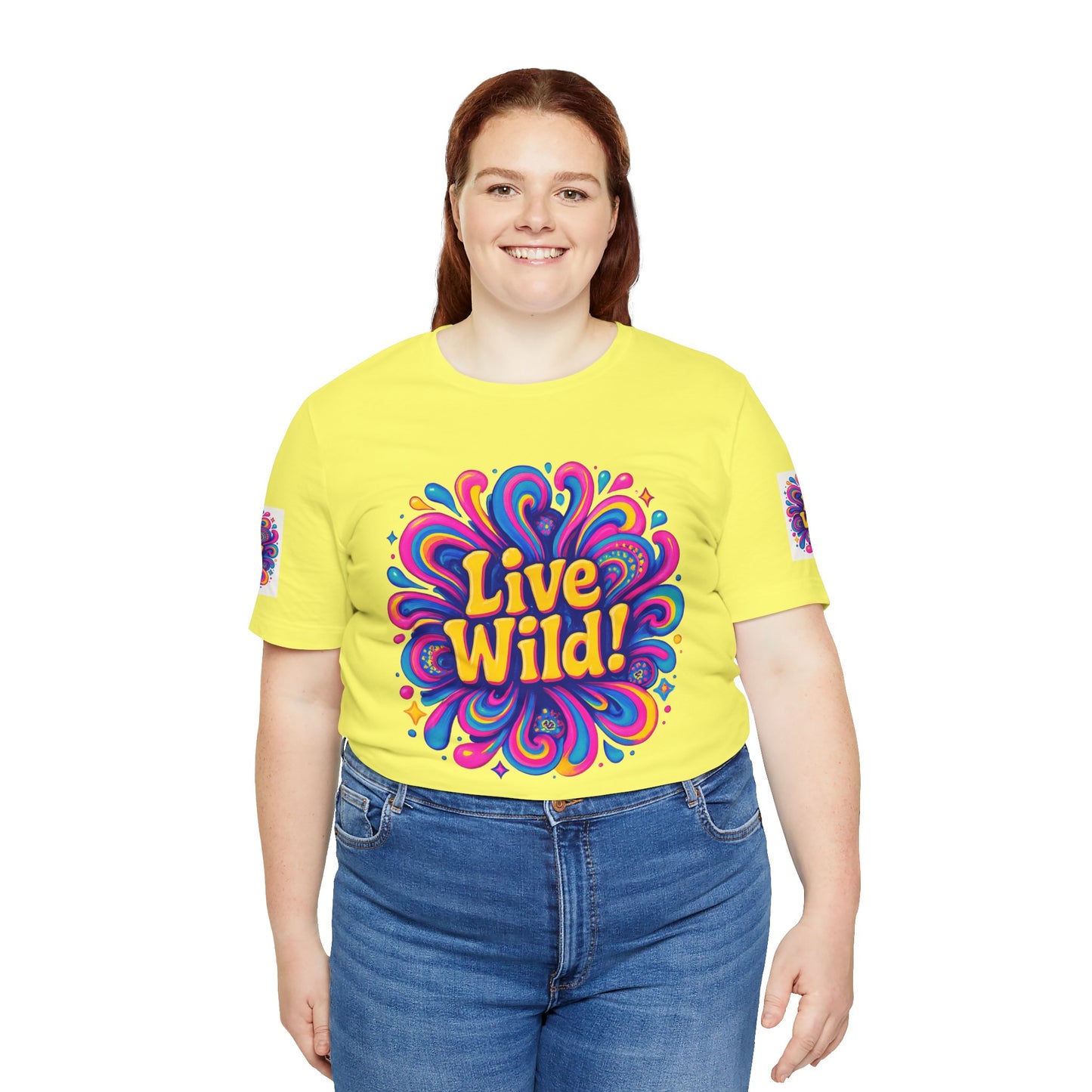 Live Wild Tee - Unisex Jersey Short Sleeve