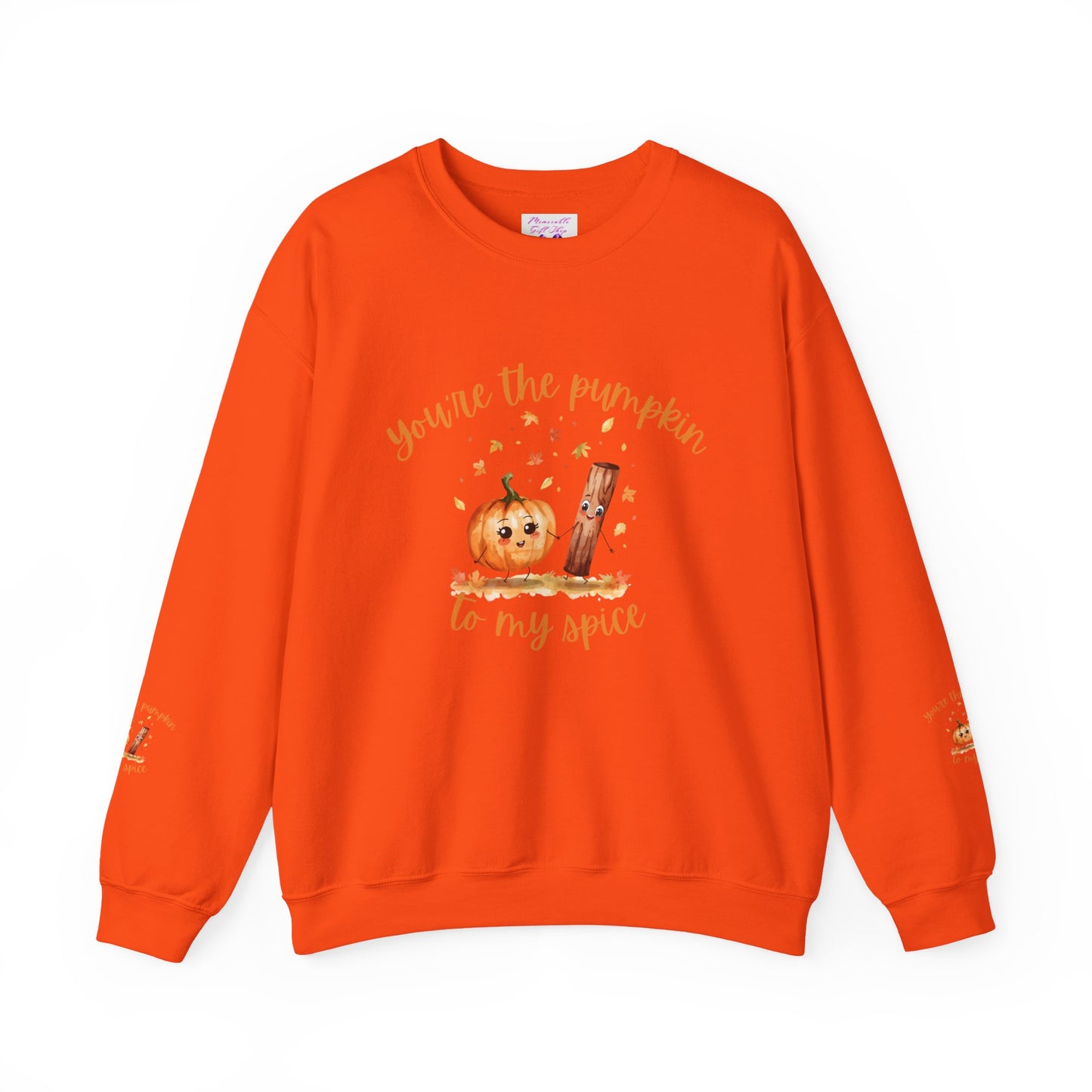 Pumpkin Spice Sweatshirt - Cozy Fall Crewneck for Halloween, Autumn Fashion, Gifts for Her, Couples Matching Outfits, Seasonal Style