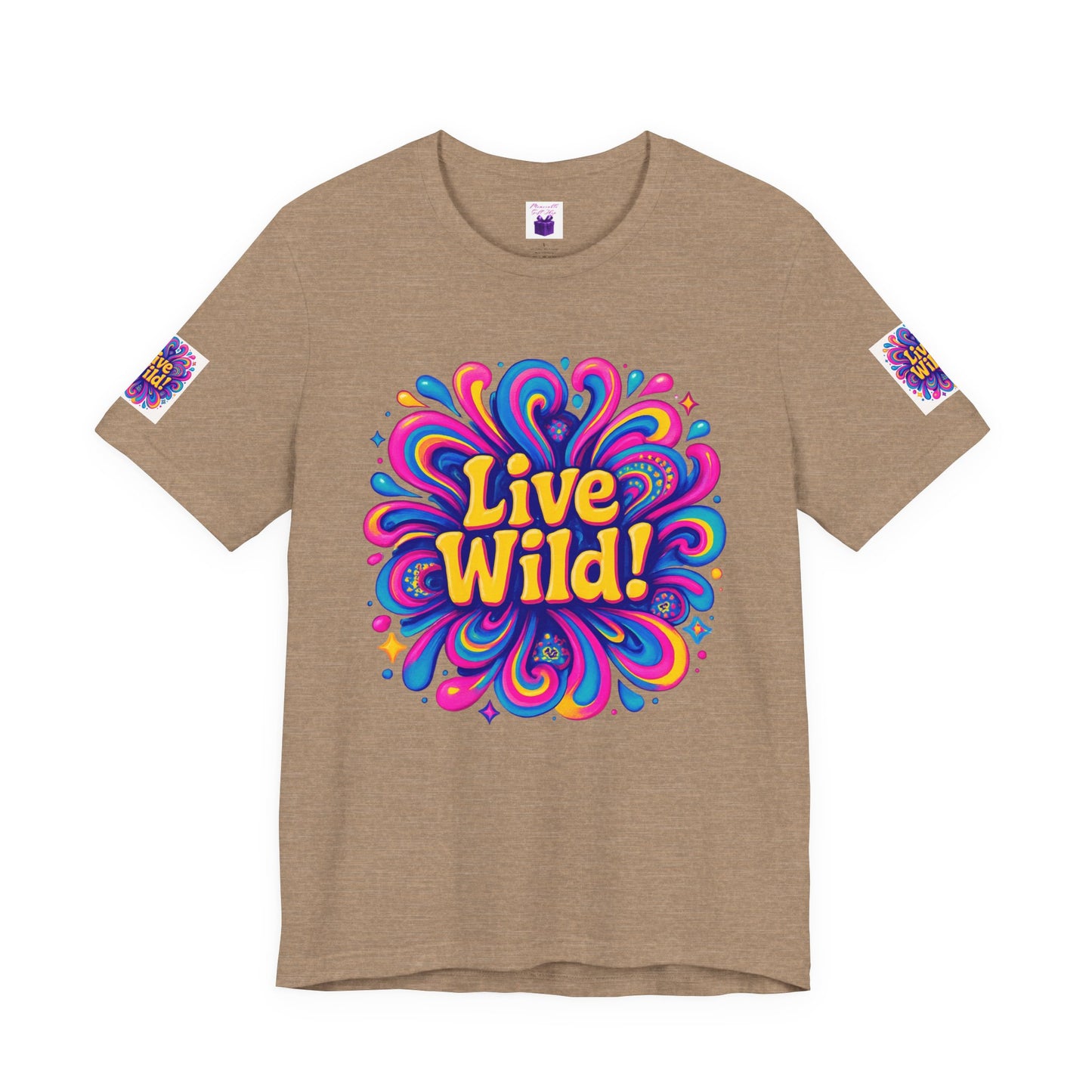 Live Wild Tee - Unisex Jersey Short Sleeve