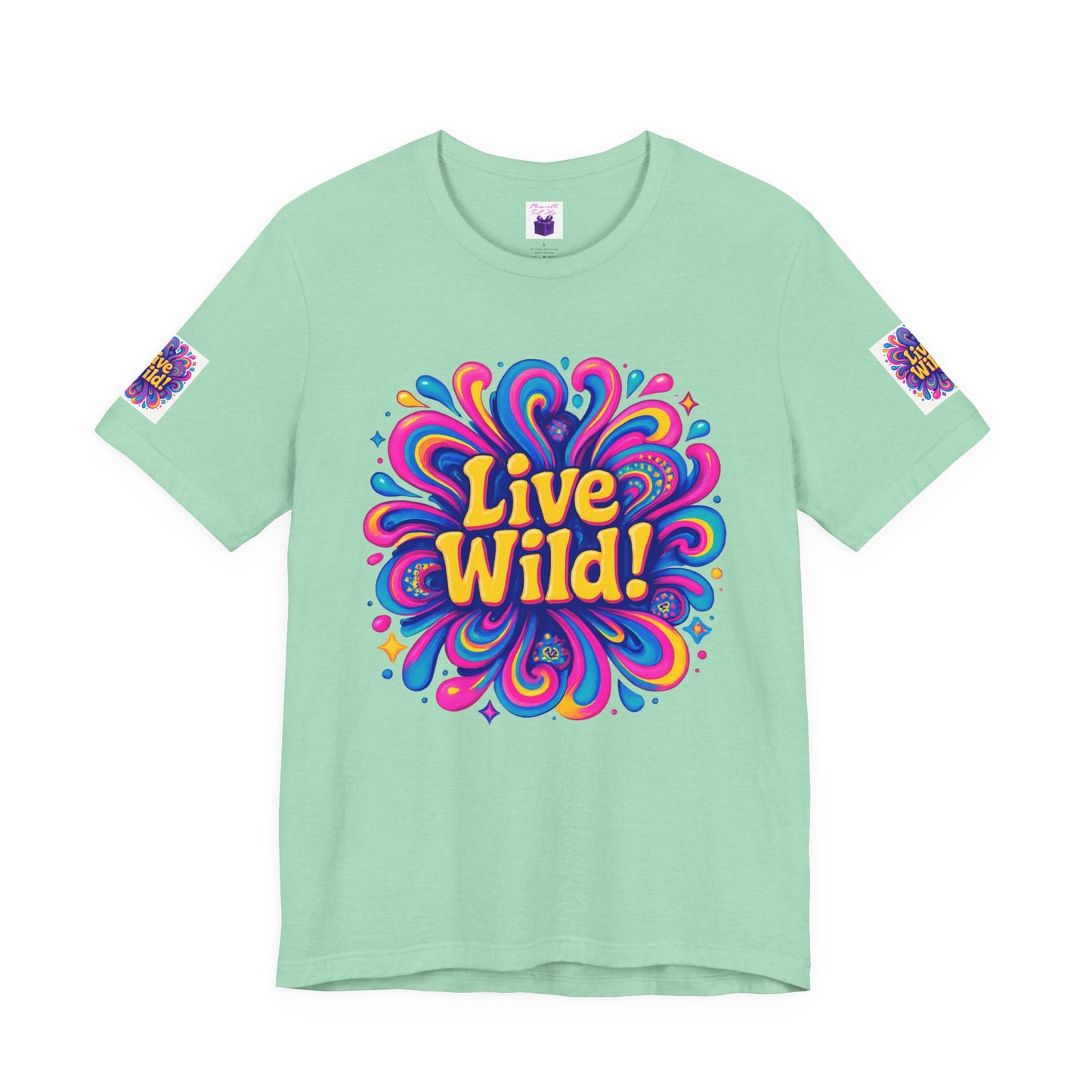Live Wild Tee - Unisex Jersey Short Sleeve