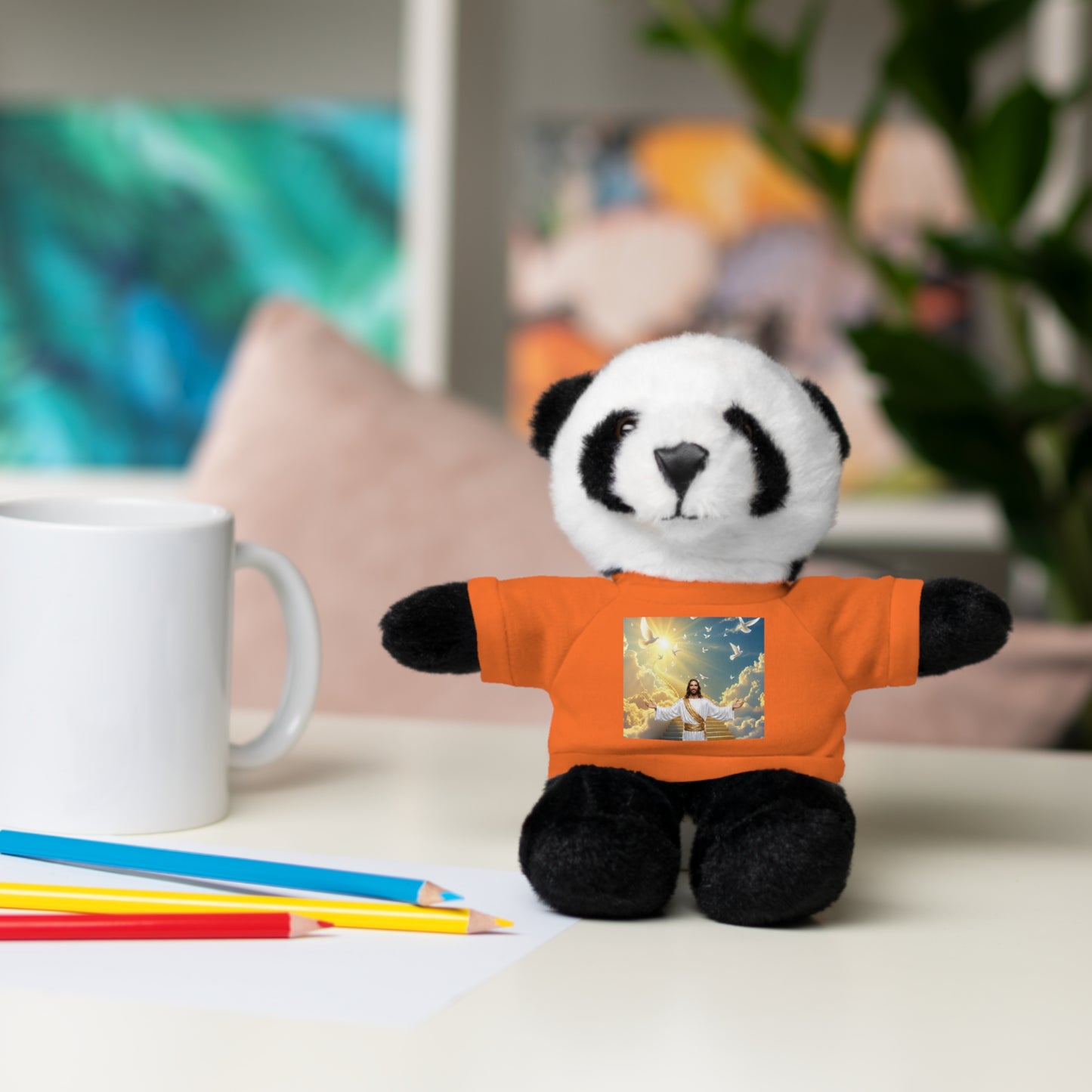 Cute Stuffed Animals with Custom Tee