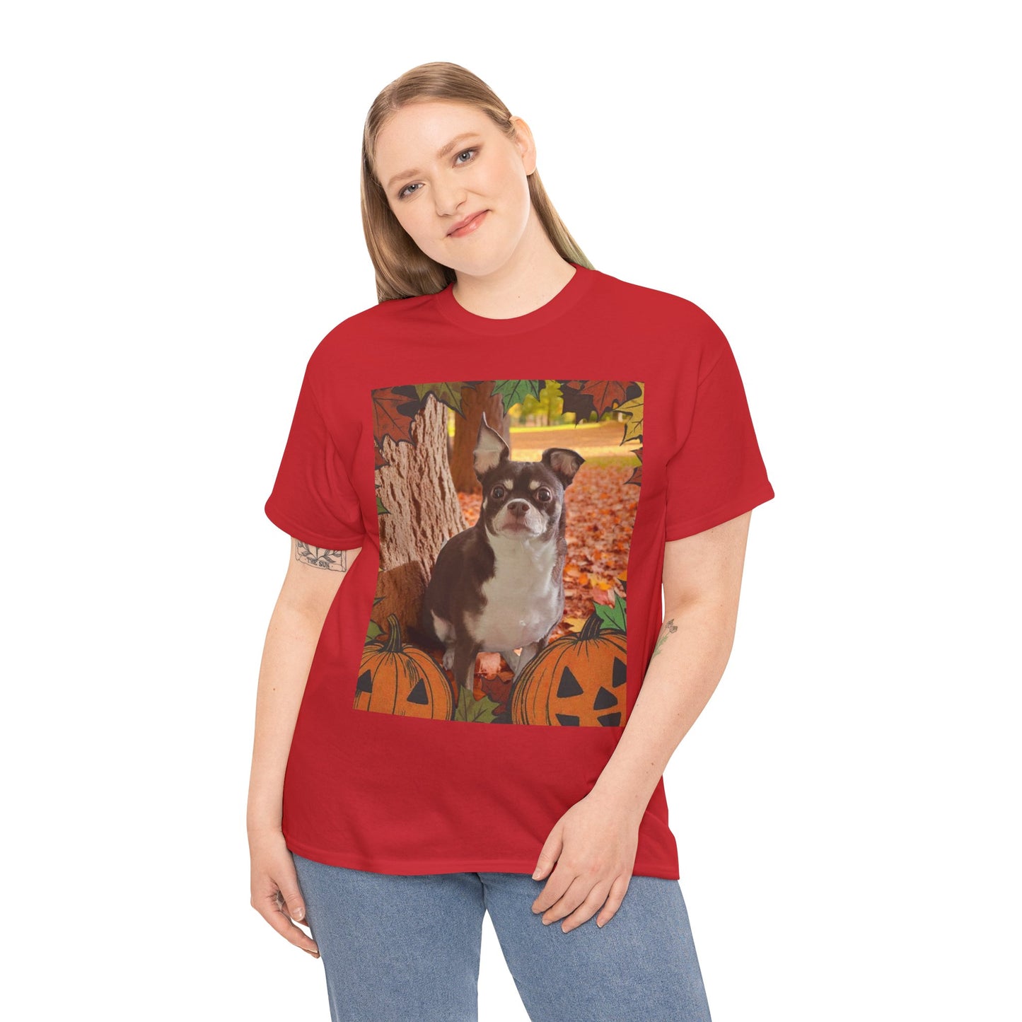 Fall Dog Unisex Tee, Dog Lovers Fall Shirt