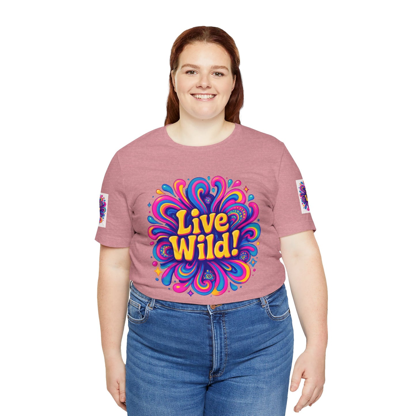 Live Wild Tee - Unisex Jersey Short Sleeve