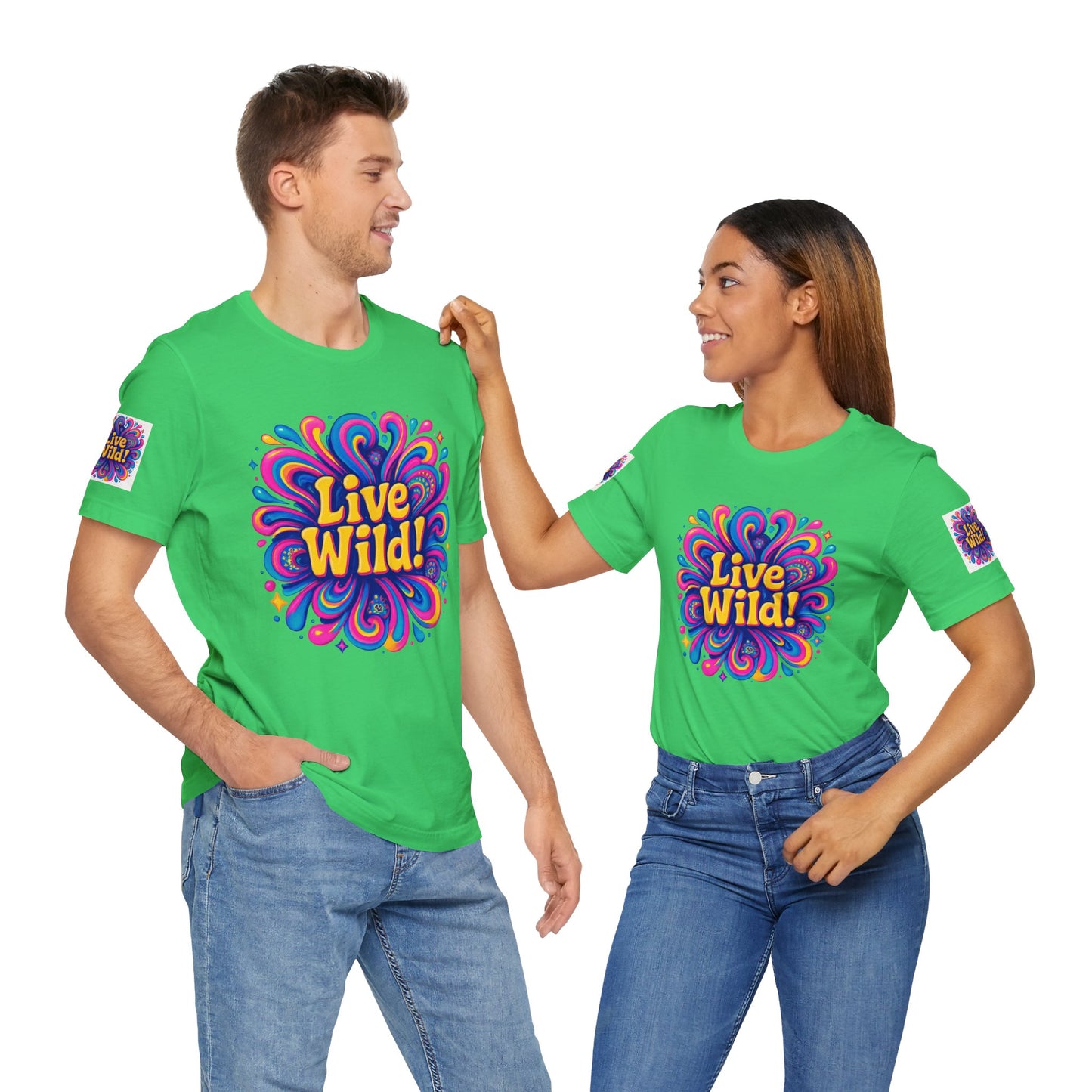 Live Wild Tee - Unisex Jersey Short Sleeve