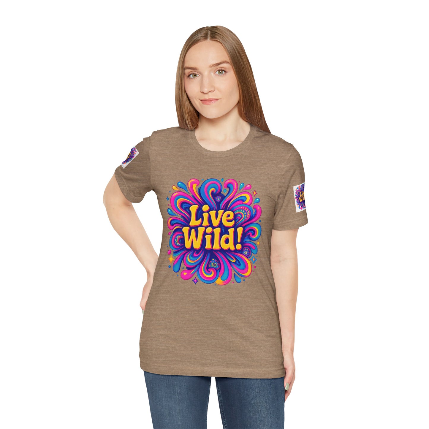 Live Wild Tee - Unisex Jersey Short Sleeve