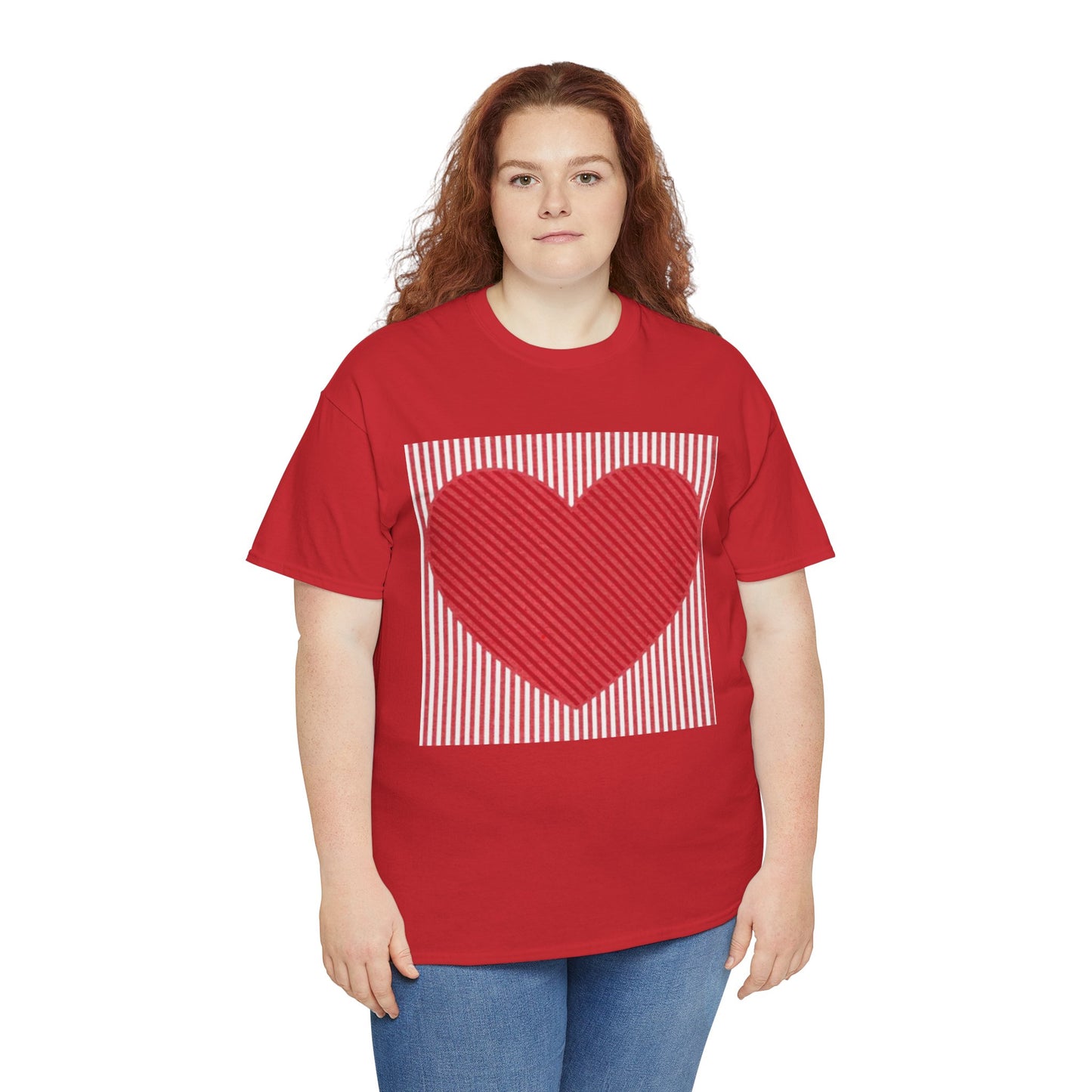 Valentines Hearts Tee, Retro Love Heart Graphic