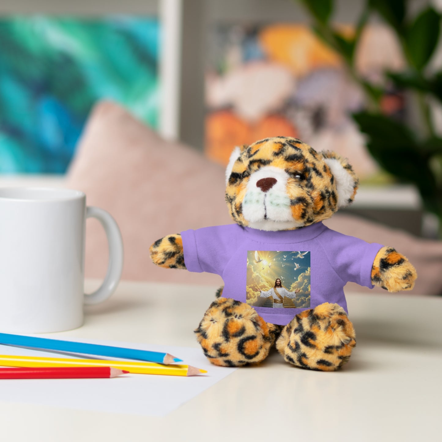 Cute Stuffed Animals with Custom Tee