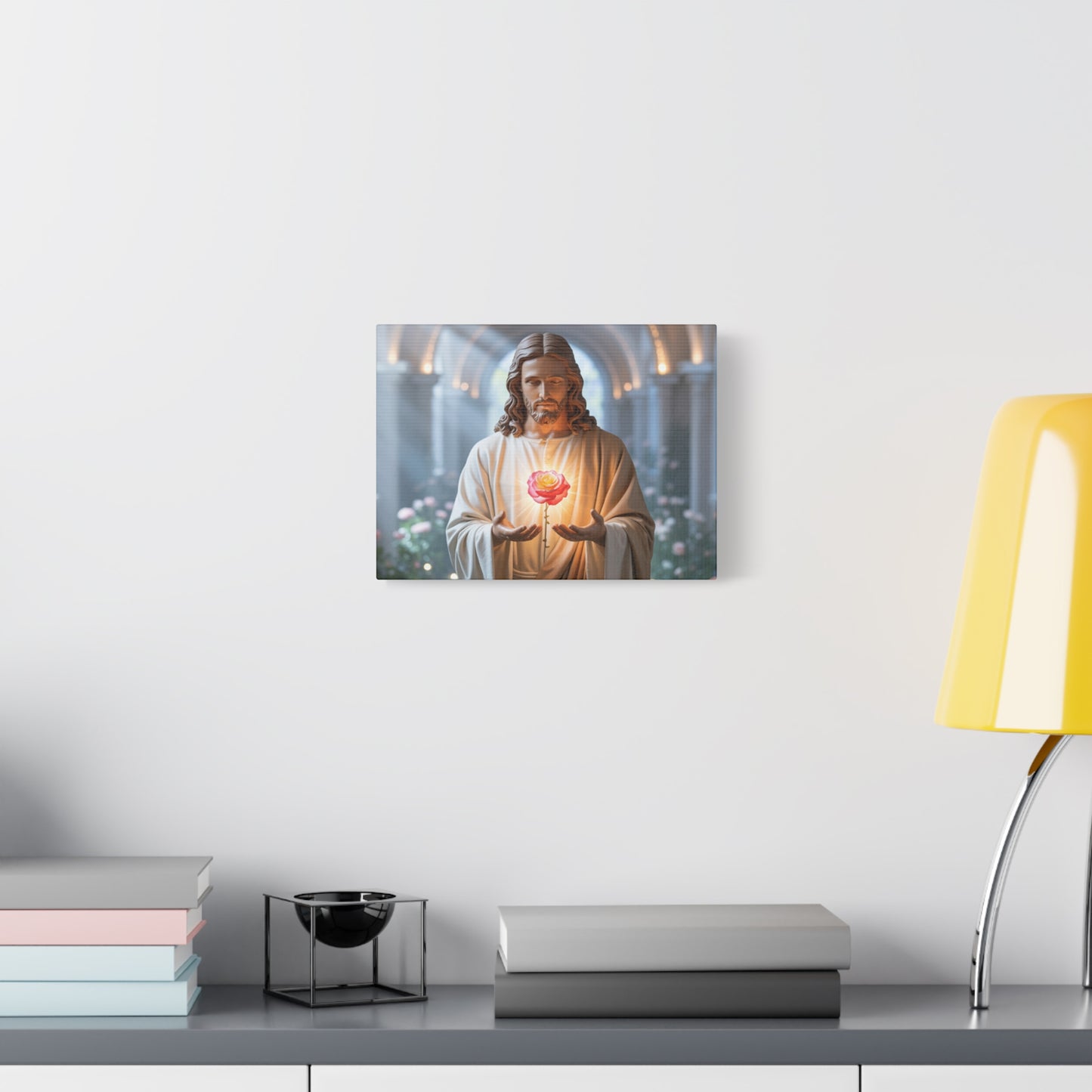 Inspirational Jesus Canvas Art, Religious Wall Decor, Faith-Based Home Decoration, Spiritual Gift for Believers, Church Wall Hanging, [...]