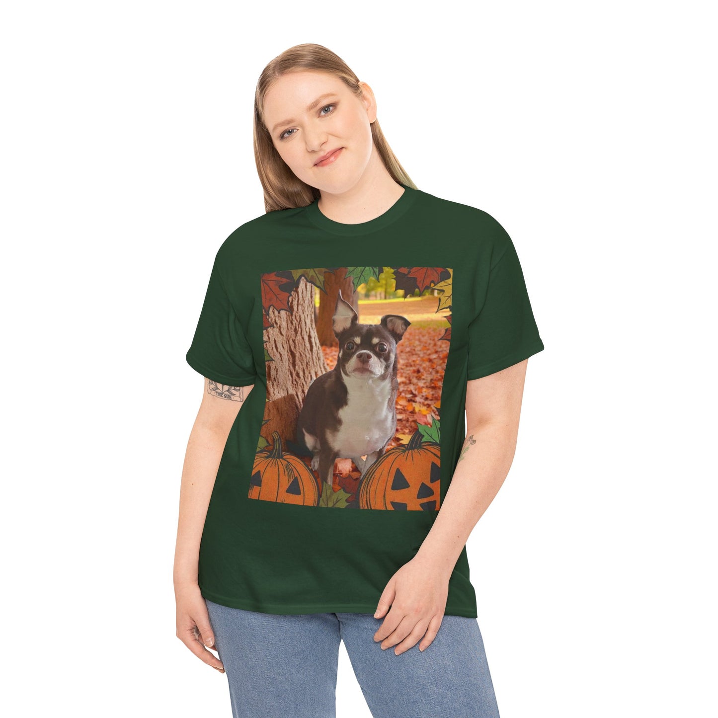 Fall Dog Unisex Tee, Dog Lovers Fall Shirt
