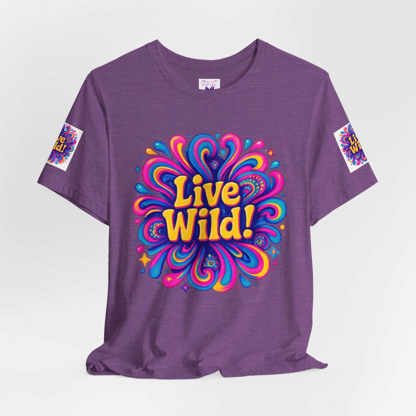 Live Wild Tee - Unisex Jersey Short Sleeve