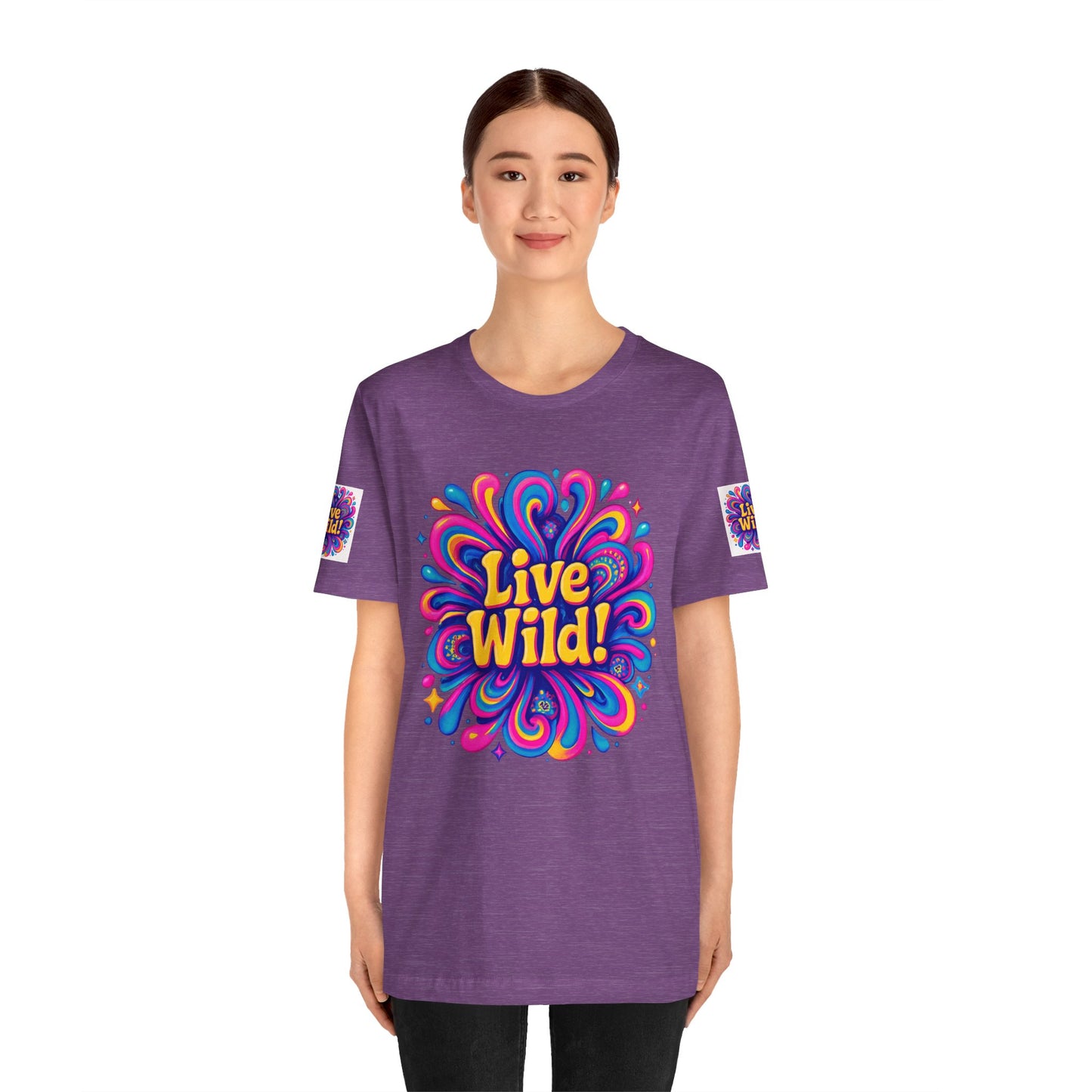 Live Wild Tee - Unisex Jersey Short Sleeve
