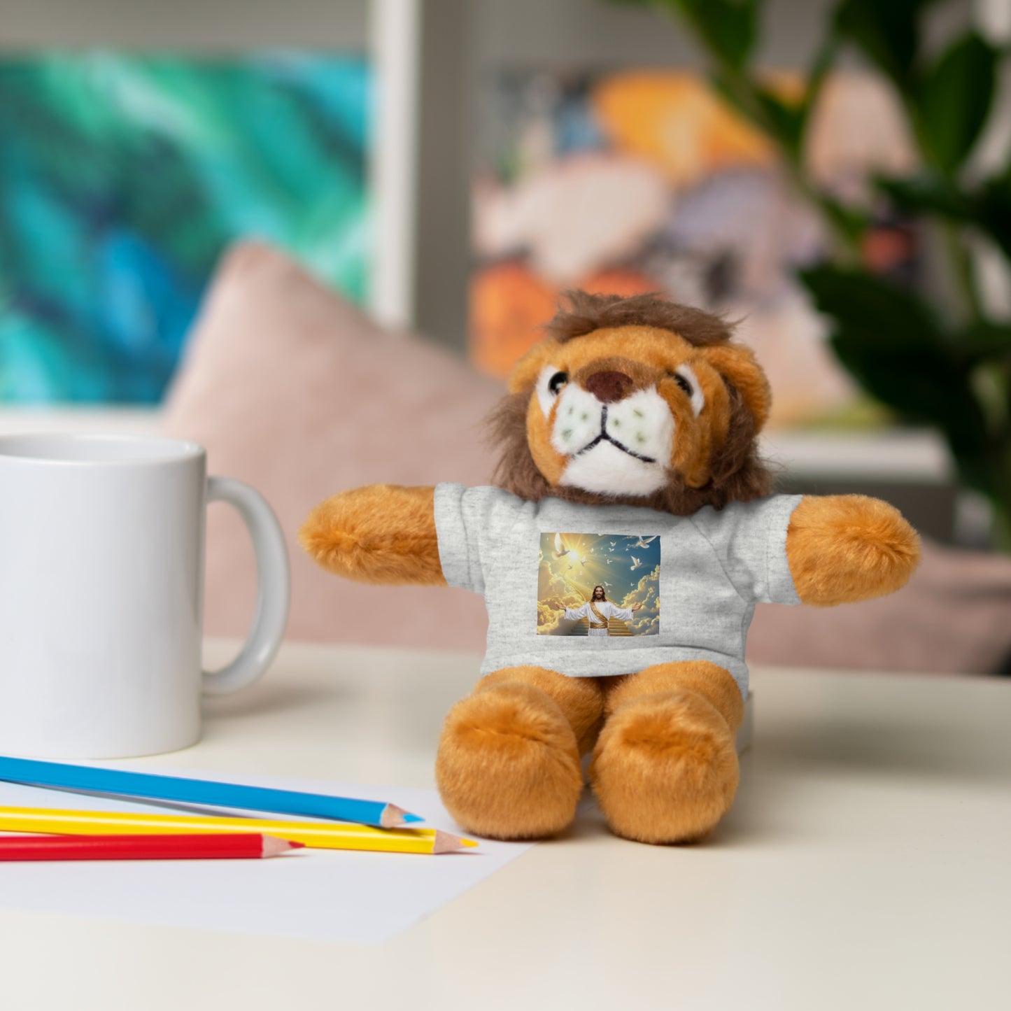 Cute Stuffed Animals with Custom Tee