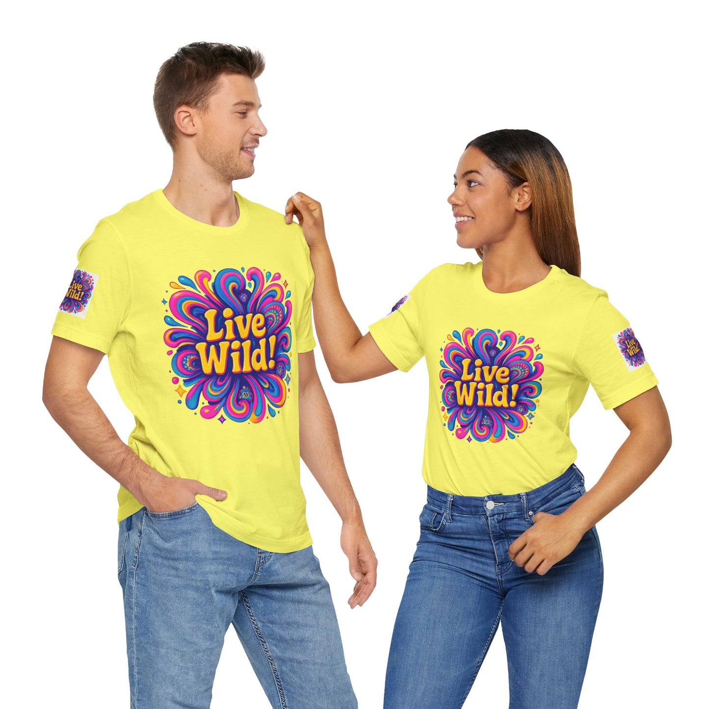 Live Wild Tee - Unisex Jersey Short Sleeve