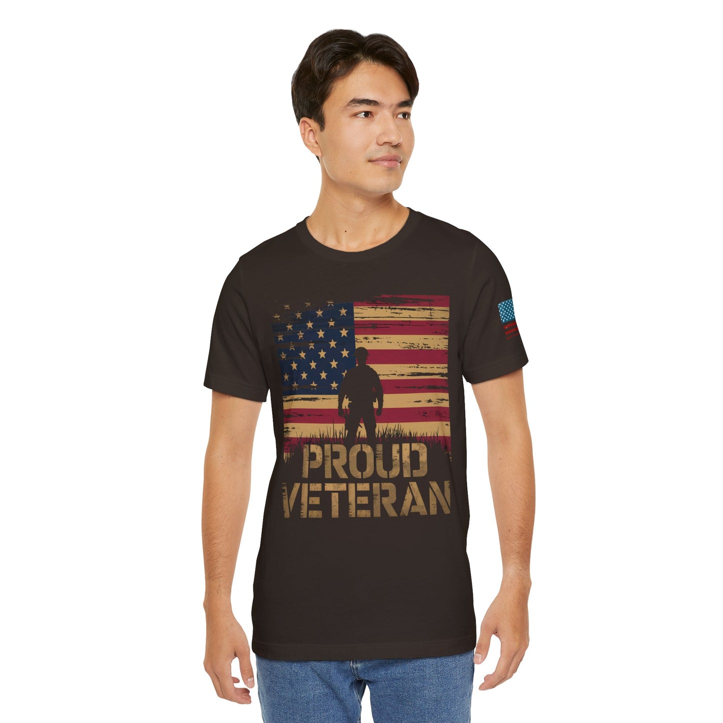 American Veteran T-Shirt — Patriotic Military Tribute Tee