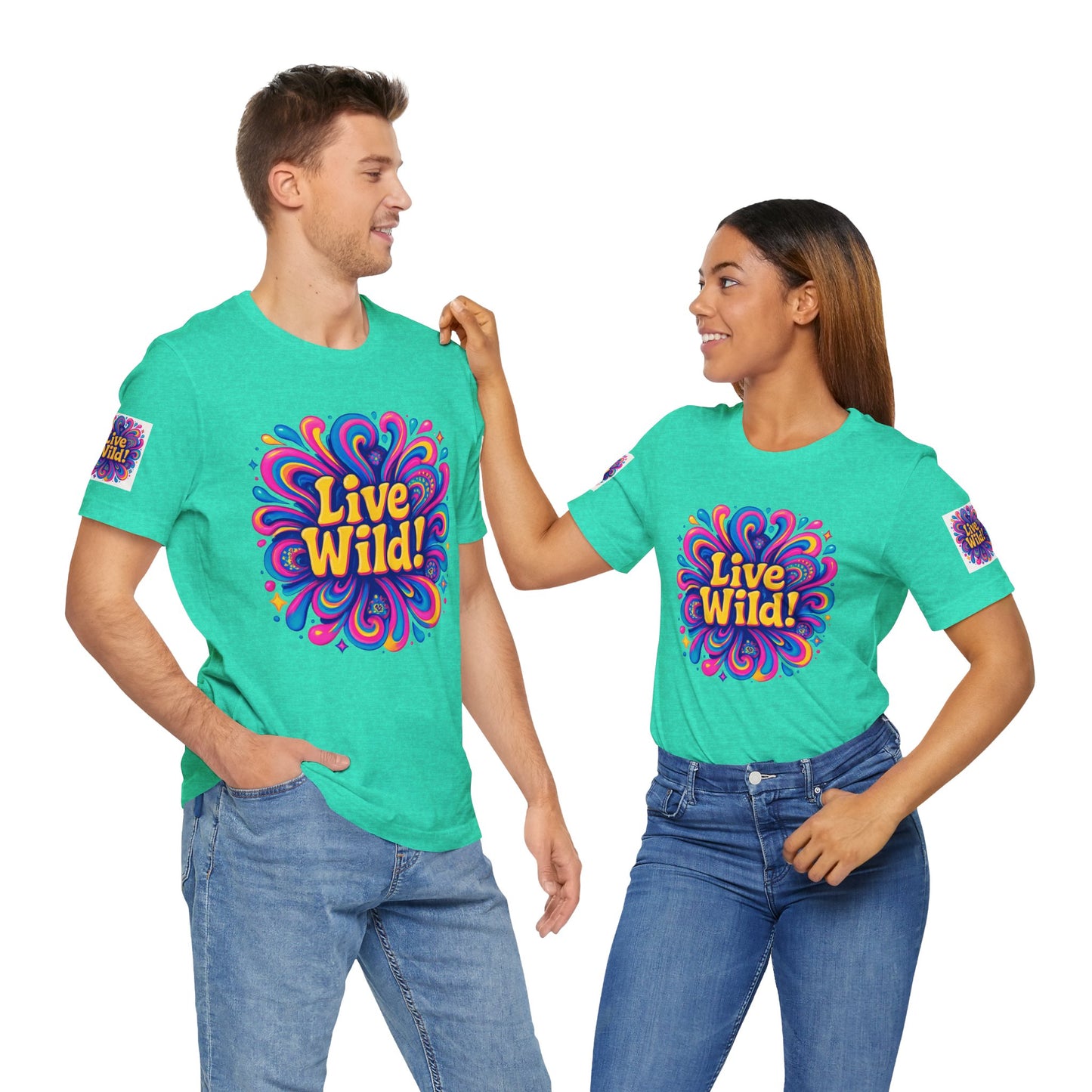 Live Wild Tee - Unisex Jersey Short Sleeve
