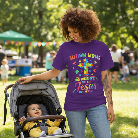 Autism Moms Inspirational T-Shirt