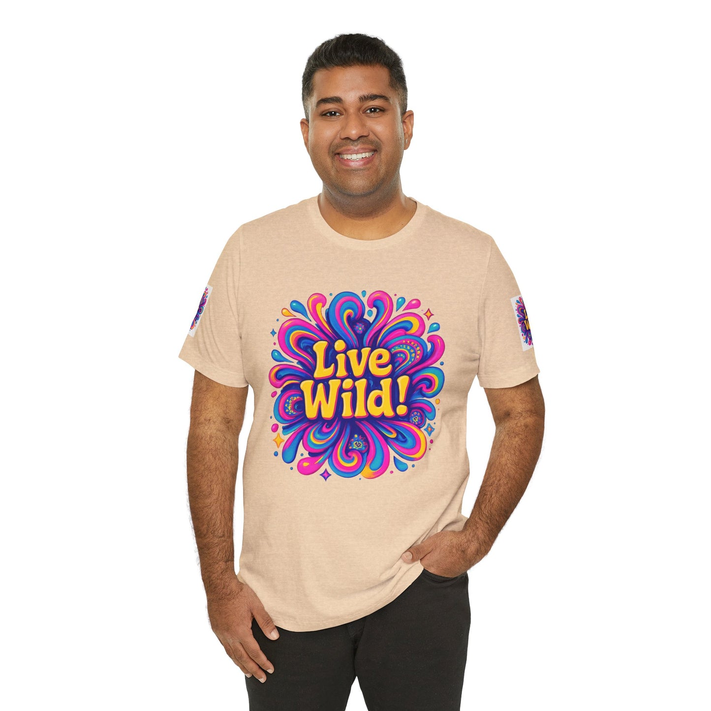Live Wild Tee - Unisex Jersey Short Sleeve