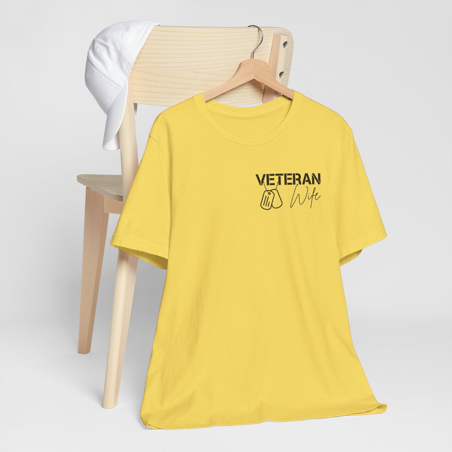 Veteran Wife T-Shirt — Proud Military Spouse Tee